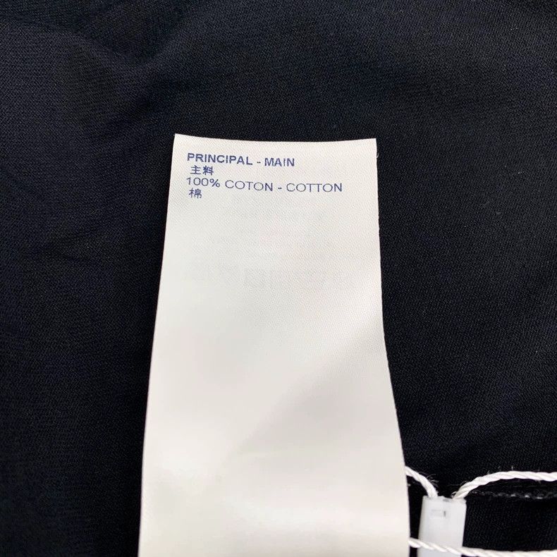 Louis Vuitton Louis Vuitton black logo and cotton crewneck with floral Size US S / EU 44-46 / 1 - 7 Thumbnail