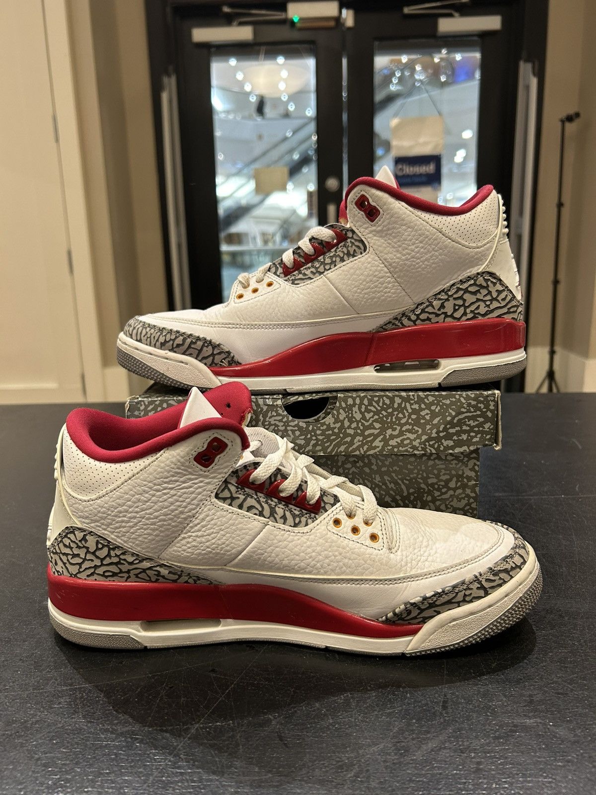 Jordan Brand Jordan 3 Retro ‘Cardinal’ Size US 11 / EU 44 - 2 Thumbnail