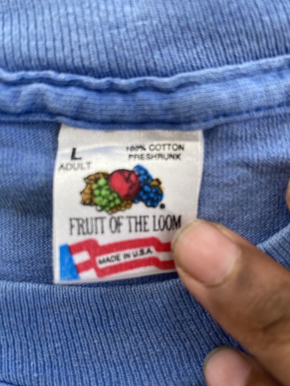 Fruit Of The Loom VINTAGE COUNTRY’S REMINISCE HITCH WELLWORN TEE Size US L / EU 52-54 / 3 - 3 Thumbnail