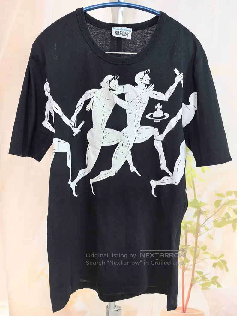 Vivienne Westwood Vivienne Westwood Black Short-Sleeve T-Shirt, Made in Ital Size US M / EU 48-50 / 2 - 1 Thumbnail