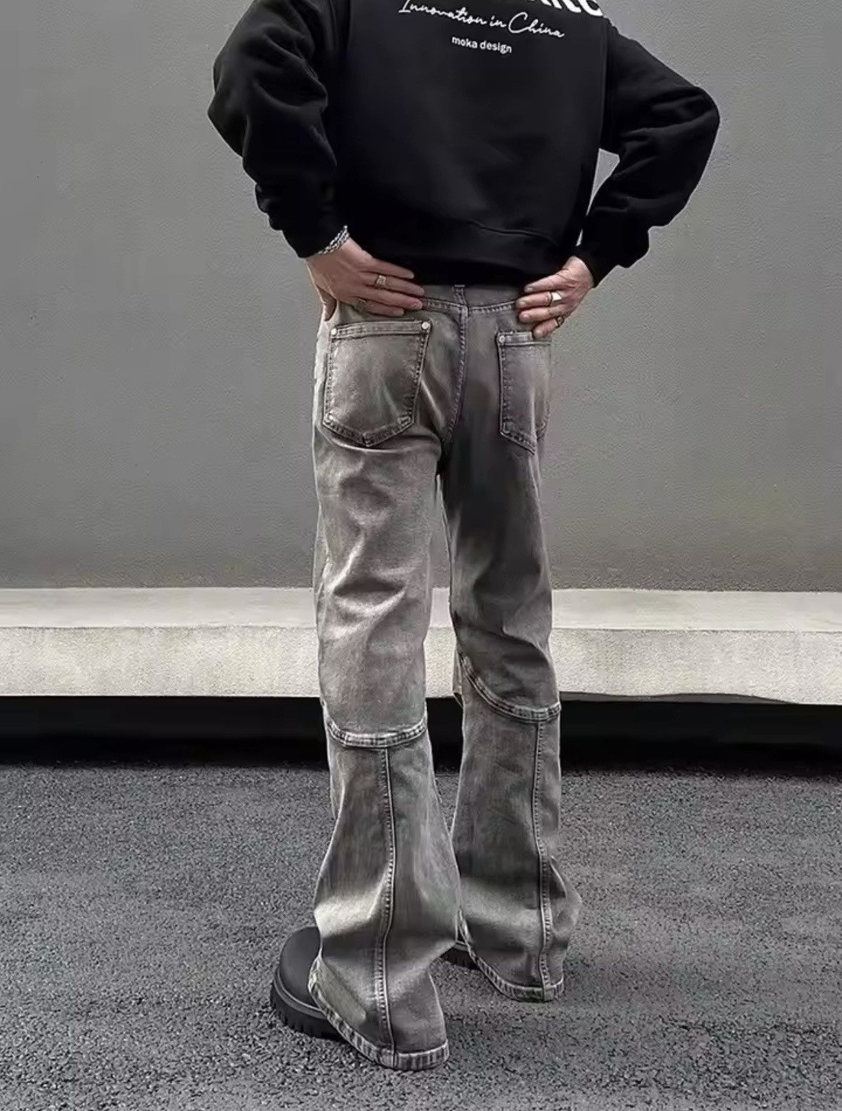 Japanese Brand Japanese + Denim + Y2K + Flared Size US 26 / EU 42 - 3 Thumbnail