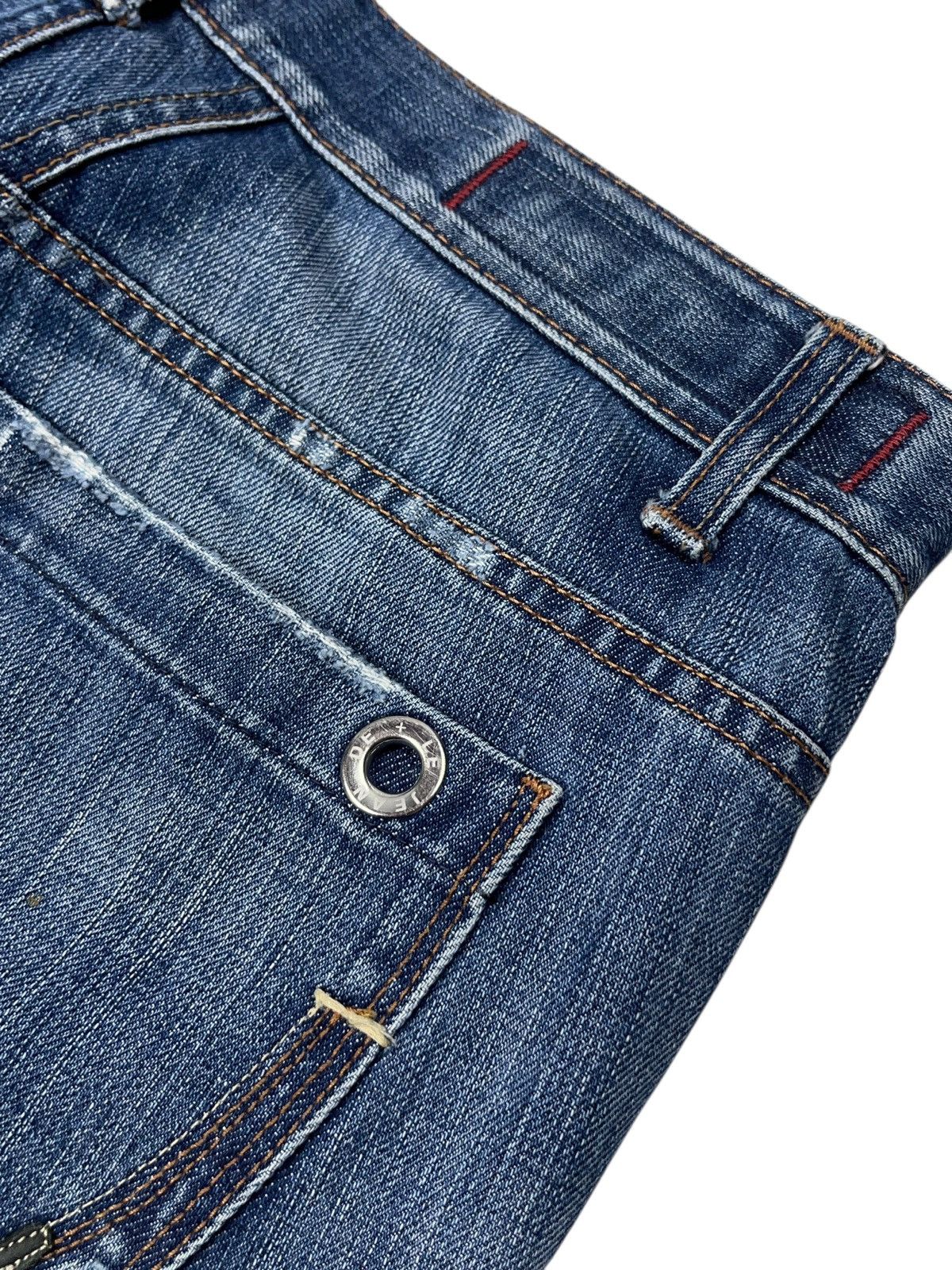 Marithe + Francois Girbaud Vintage Marithe Francois Gibraud Avant Garde Jeans y2k Size 30" / US 8 / IT 44 - 12 Thumbnail