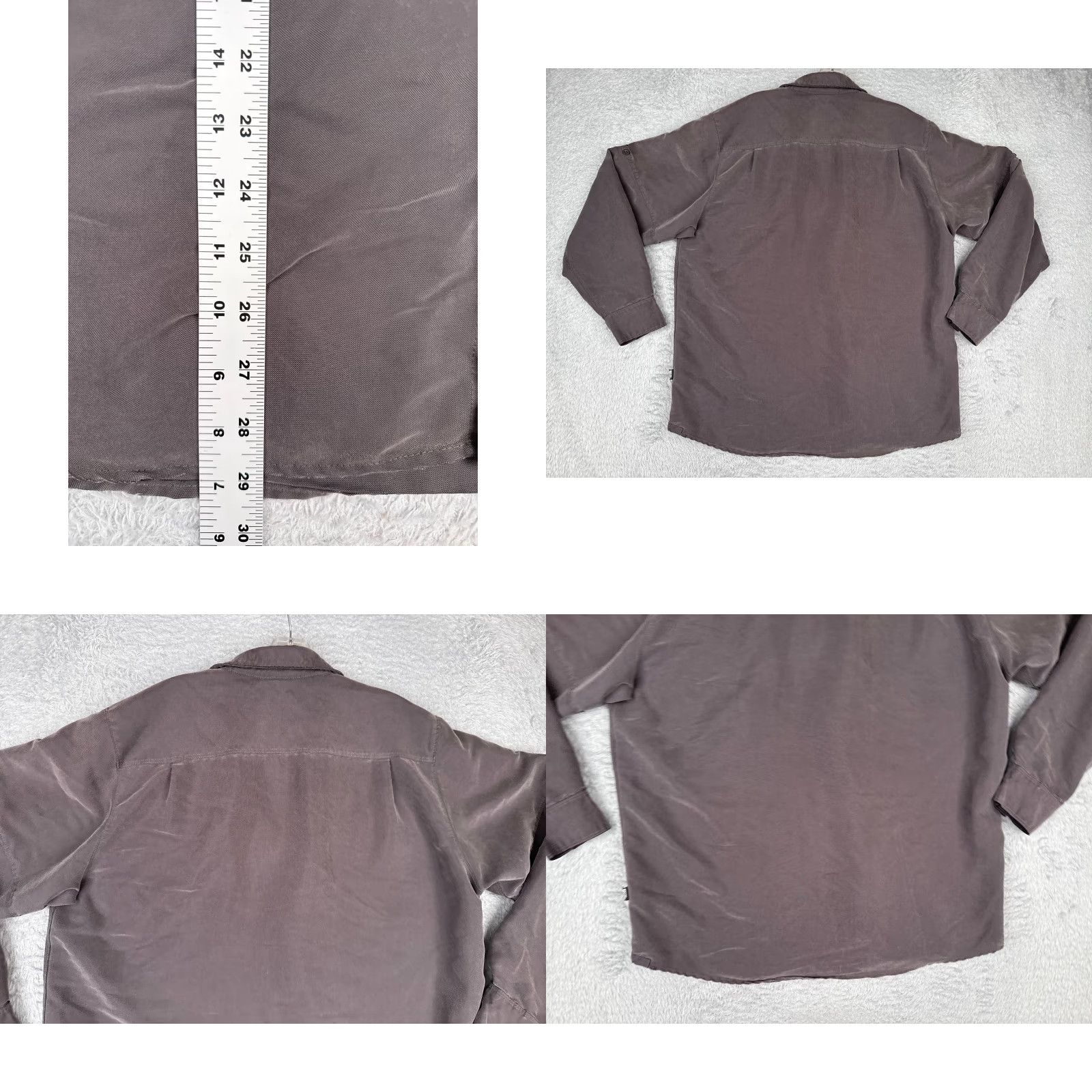 The North Face The North Face Shirt Men Adult Large Gray Long Sleeve Button-Up Pocket Nylon Modal Blend Button-Up Casual, Travel, Vacation, Resort Size US L / EU 52-54 / 3 - 9 Thumbnail