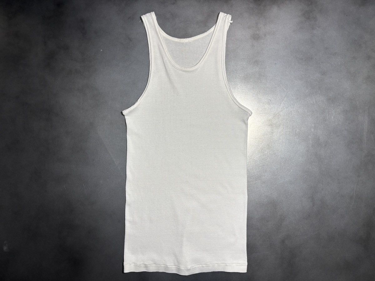 Vintage 1980s Vintage Tank Top Unbranded Sleeveless Blank Tee Shirt Size US S / EU 44-46 / 1 - 12 Thumbnail