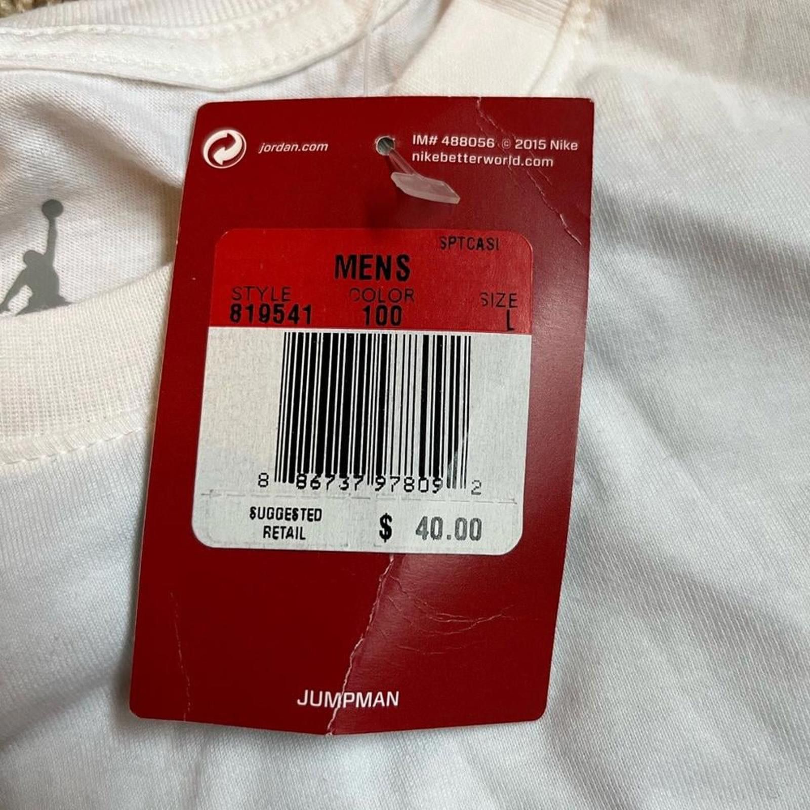 Jordan Brand Air Jordan 10 OVO T-Shirt White/Gold RARE Size US L / EU 52-54 / 3 - 12 Thumbnail