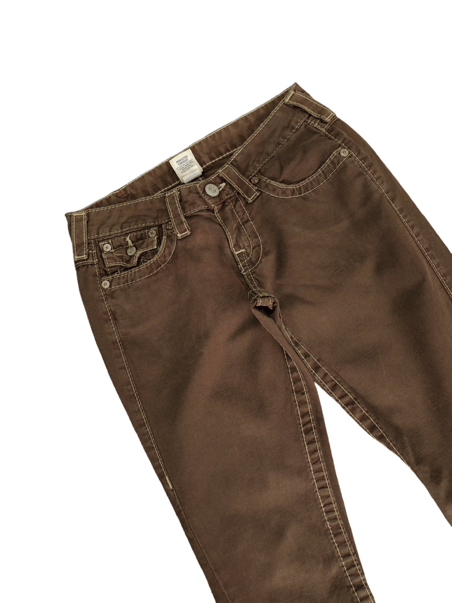 True Religion Flare Jeans True Religion Denim Bootcut Y2k Streetwear Size 26" / US 2 / IT 38 - 5 Thumbnail
