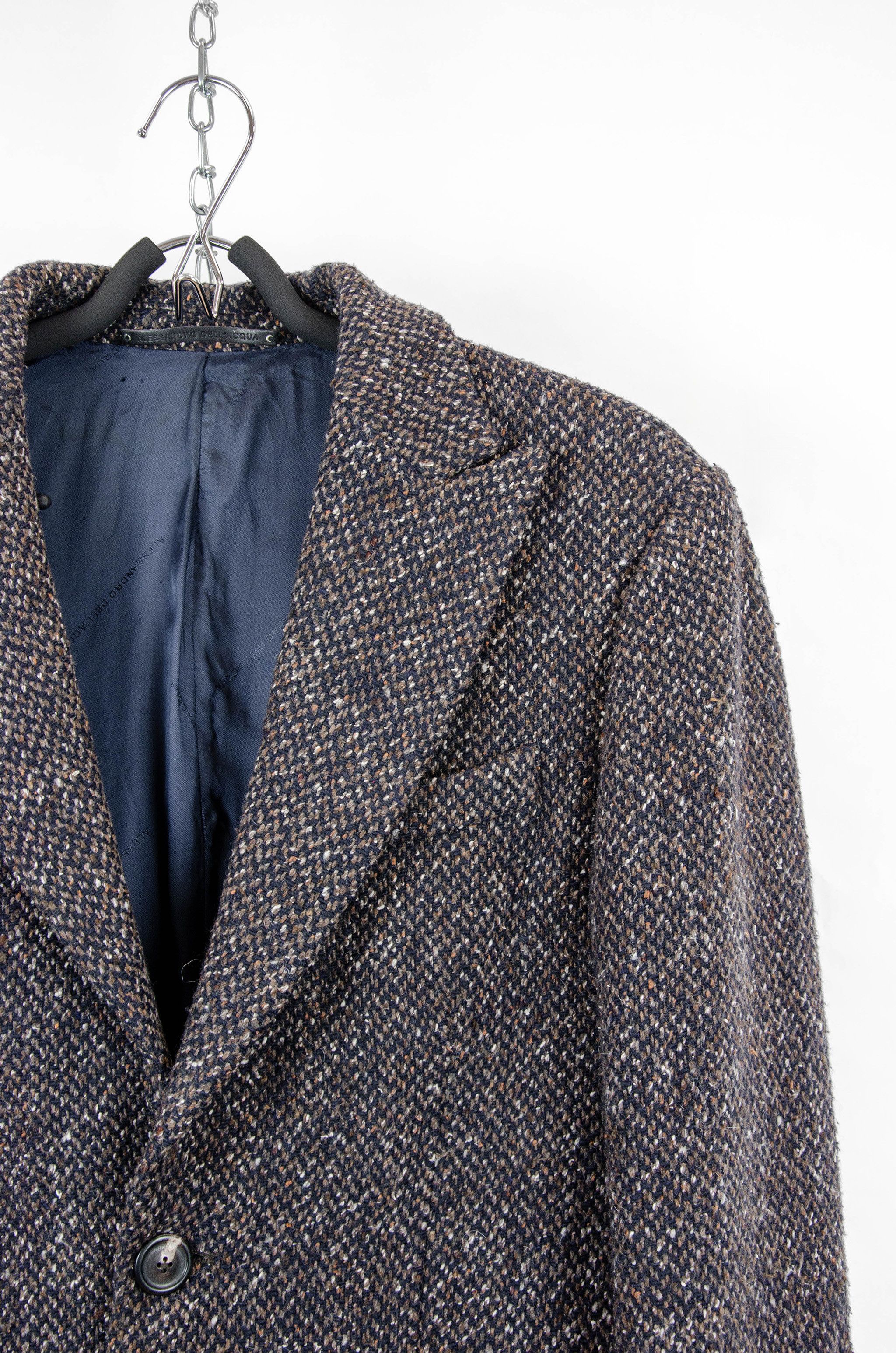 Alessandro Dell'acqua Alessandro Dell’Acqua Tweed Coat - Size 48 Size US M / EU 48-50 / 2 - 6 Thumbnail