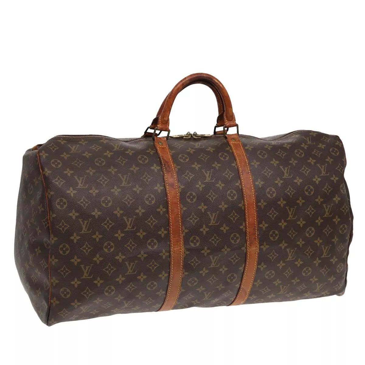 Louis Vuitton LOUIS VUITTON Monogram Keepall 60 Boston Bag Size ONE SIZE - 2 Thumbnail