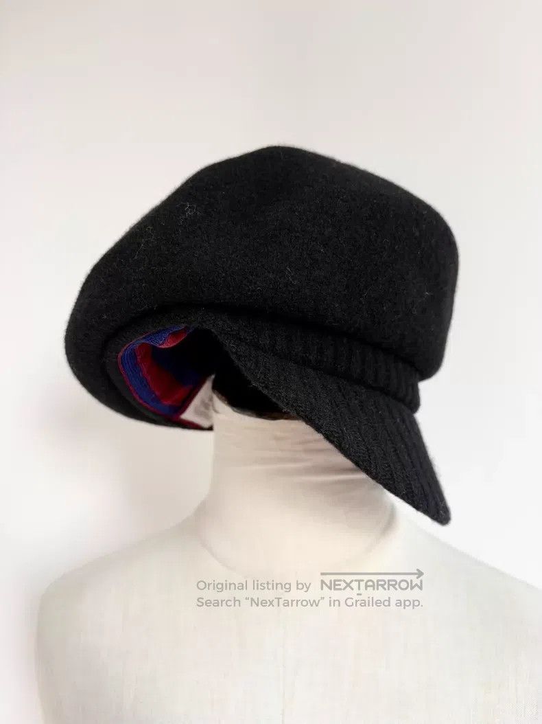 Vivienne Westwood Vivienne Westwood Black Leather Saturn Beret Forward Hat Size ONE SIZE - 4 Thumbnail