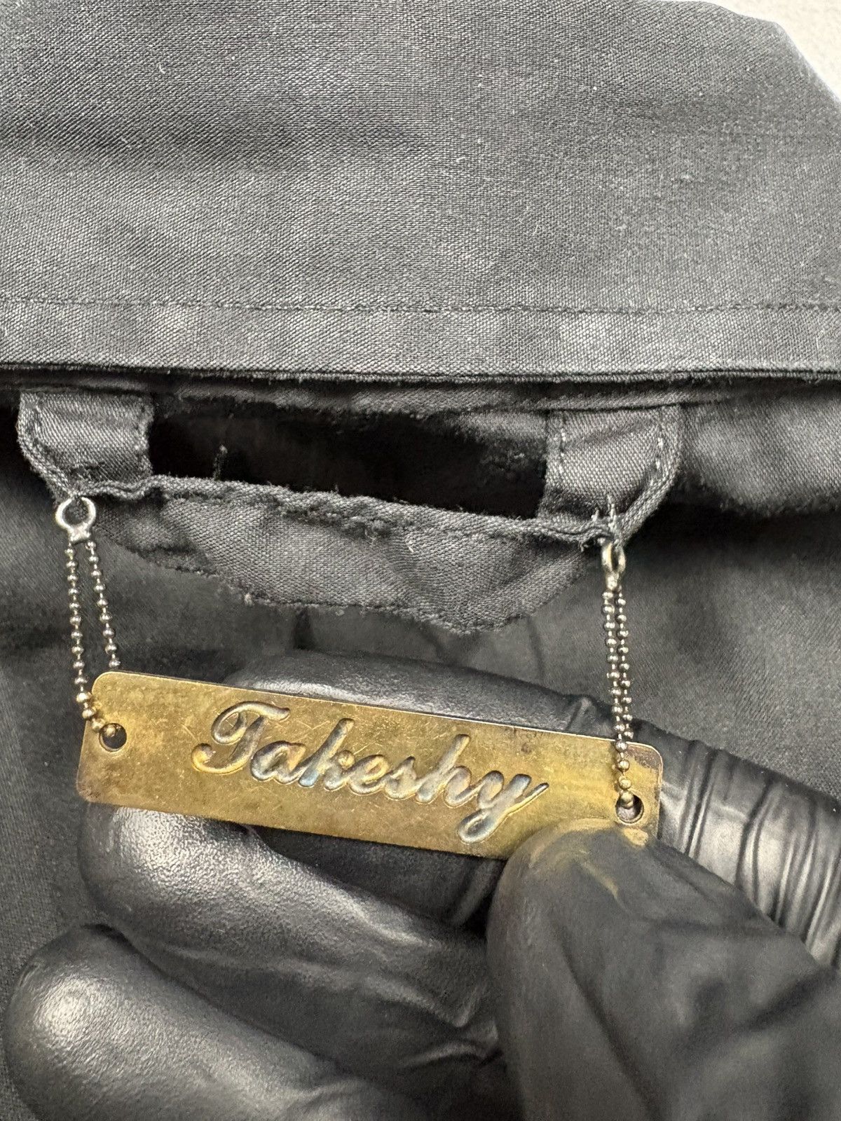 Takeshy Kurosawa Takeshy Kurosawa Black Artisanal Wrinkled Shirt Archive 00s Size US L / EU 52-54 / 3 - 20 Thumbnail