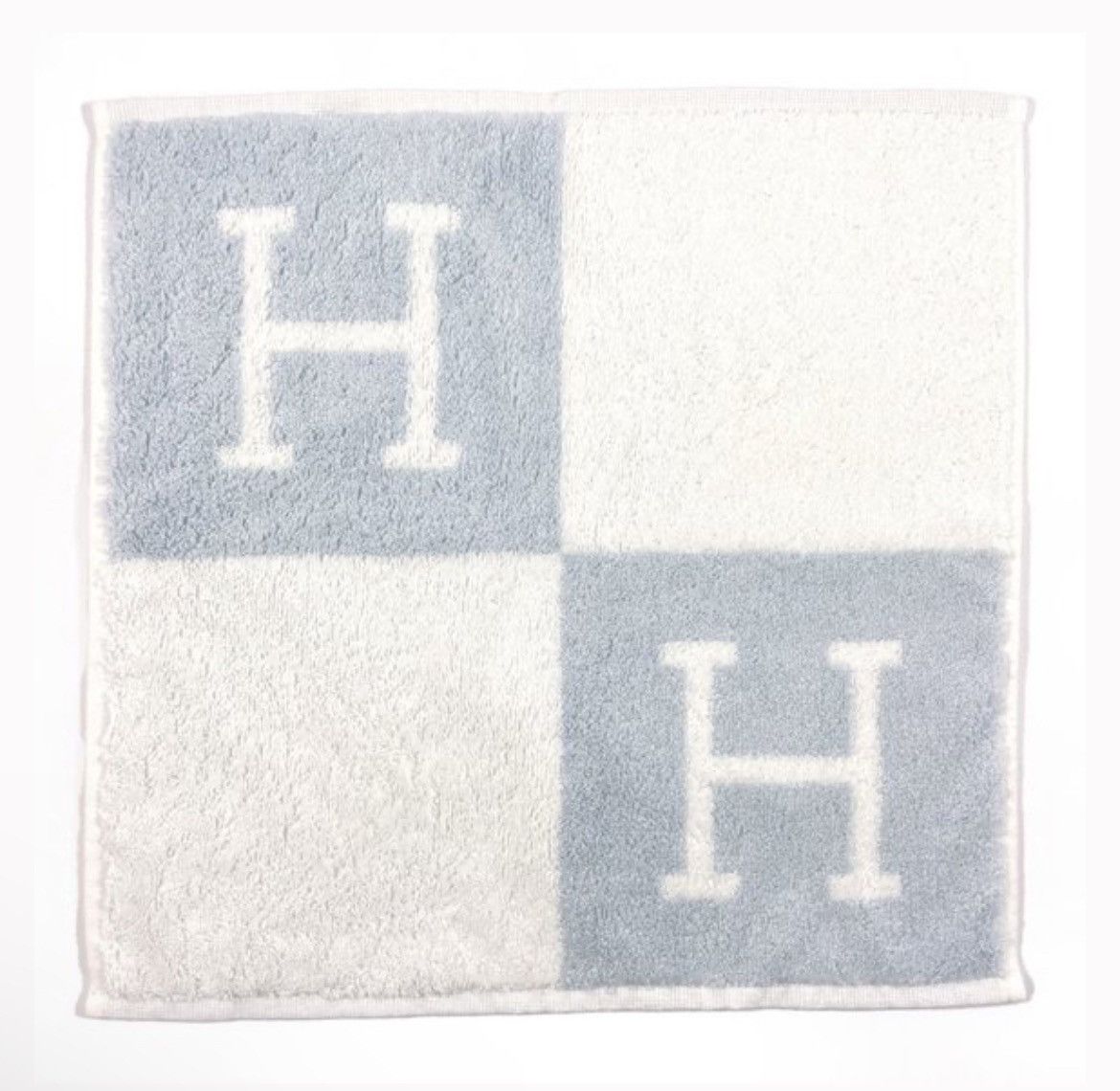 Hermes Authentic HERMES Glacier Bleu Avalon Cotton Wash Cloth Size ONE SIZE - 6 Thumbnail