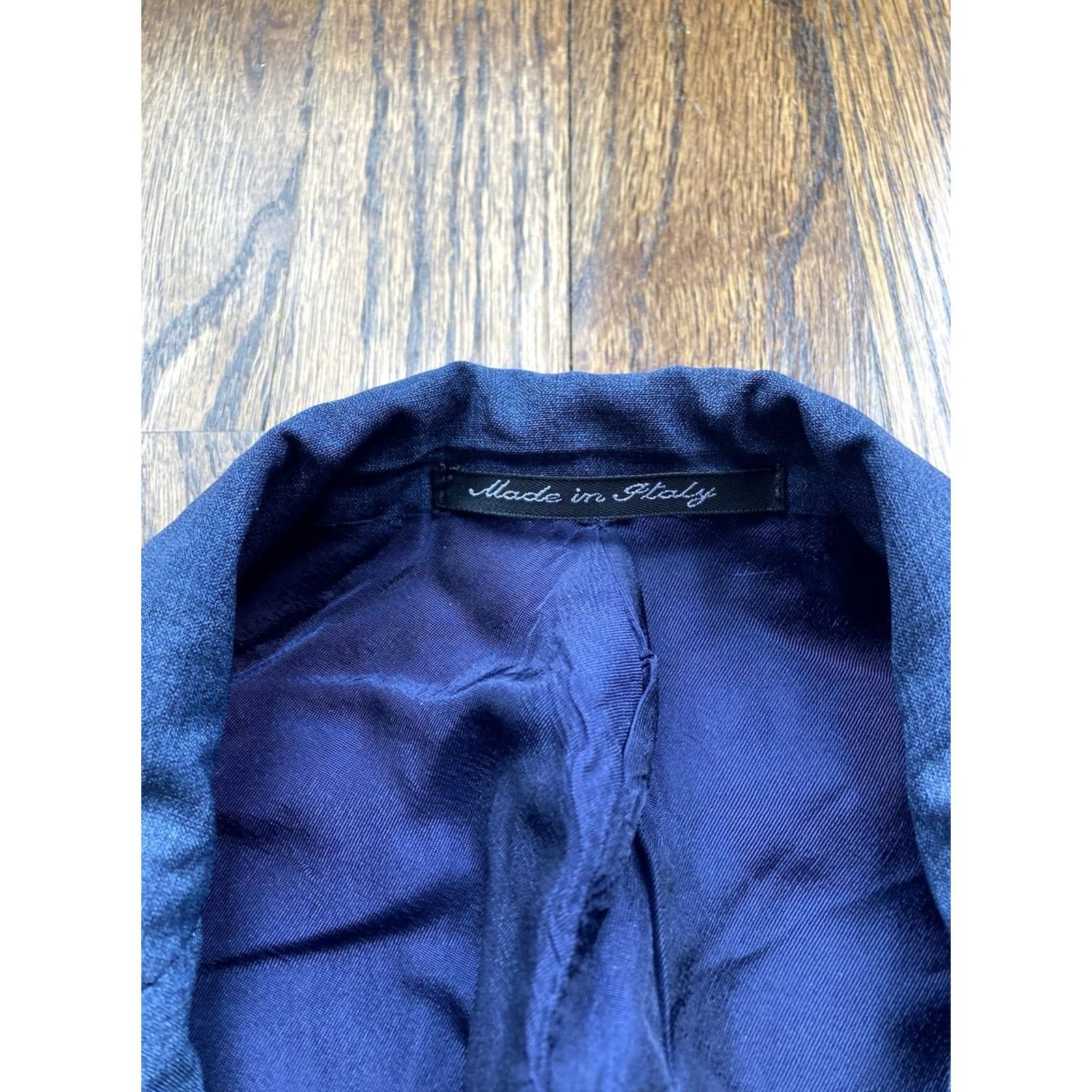 Sid Mashburn Sid Mashburn Blazer Mens 42 Wool Blue Unstructured Sports Coat 100% Wool Read 40R Made In Italy Size 42R - 6 Thumbnail