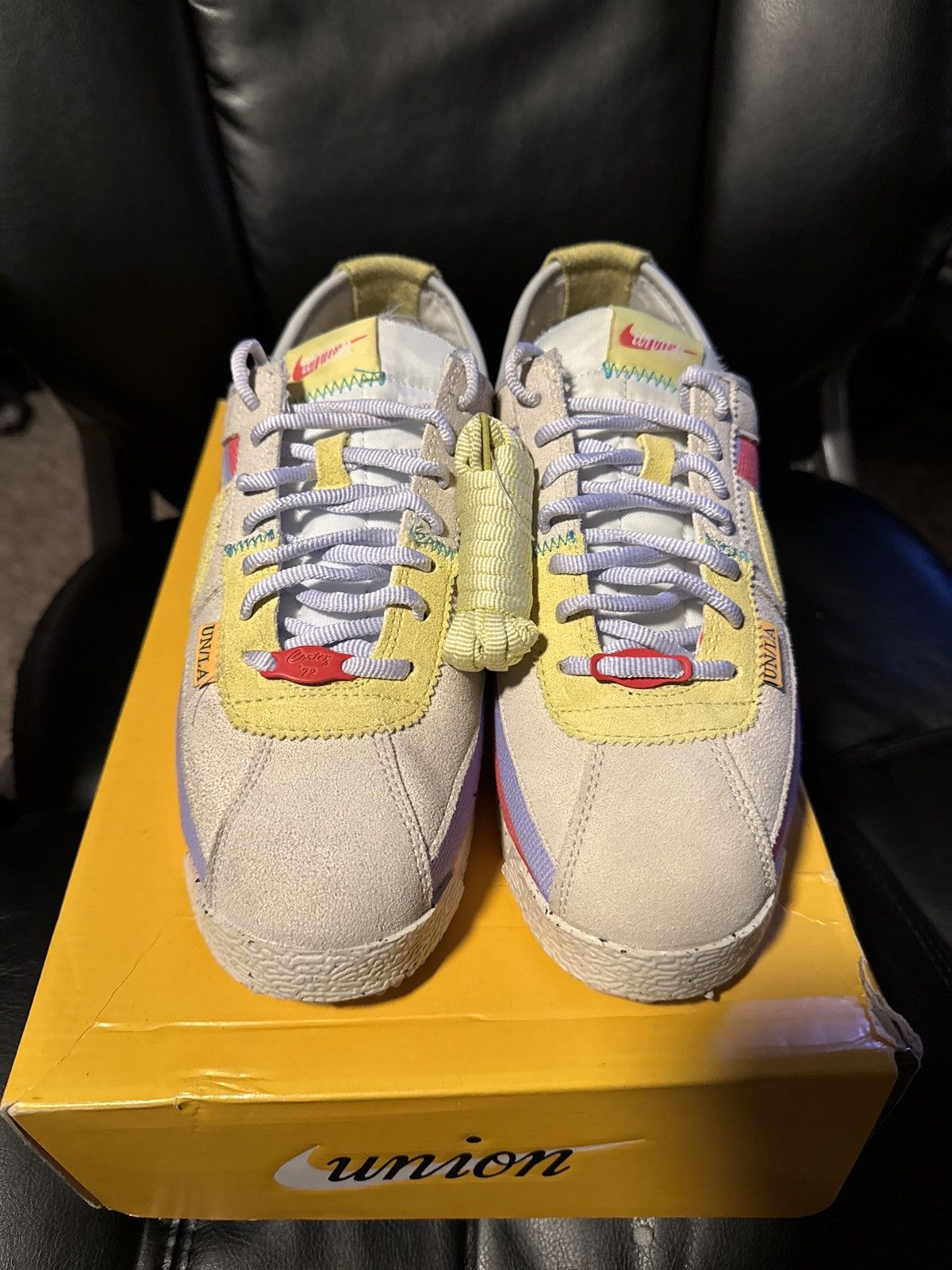 Nike Nike Cortez Union LA Lemon Frost Size US 9 / EU 42 - 3 Thumbnail