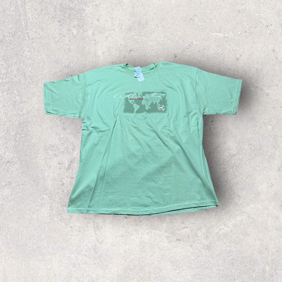 Gildan × Vintage Vintage CNN tee Size US XXL / EU 58 / 5 - 1 Thumbnail