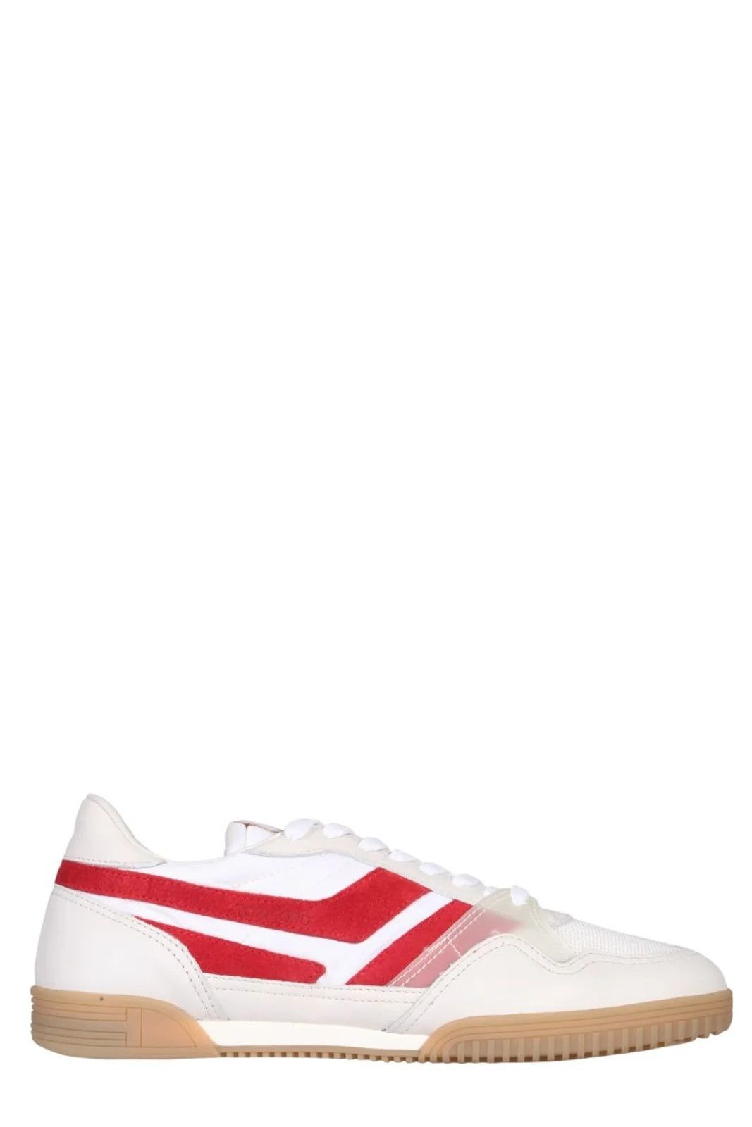 o1y0425 Low-Top Sneakers in White/Red