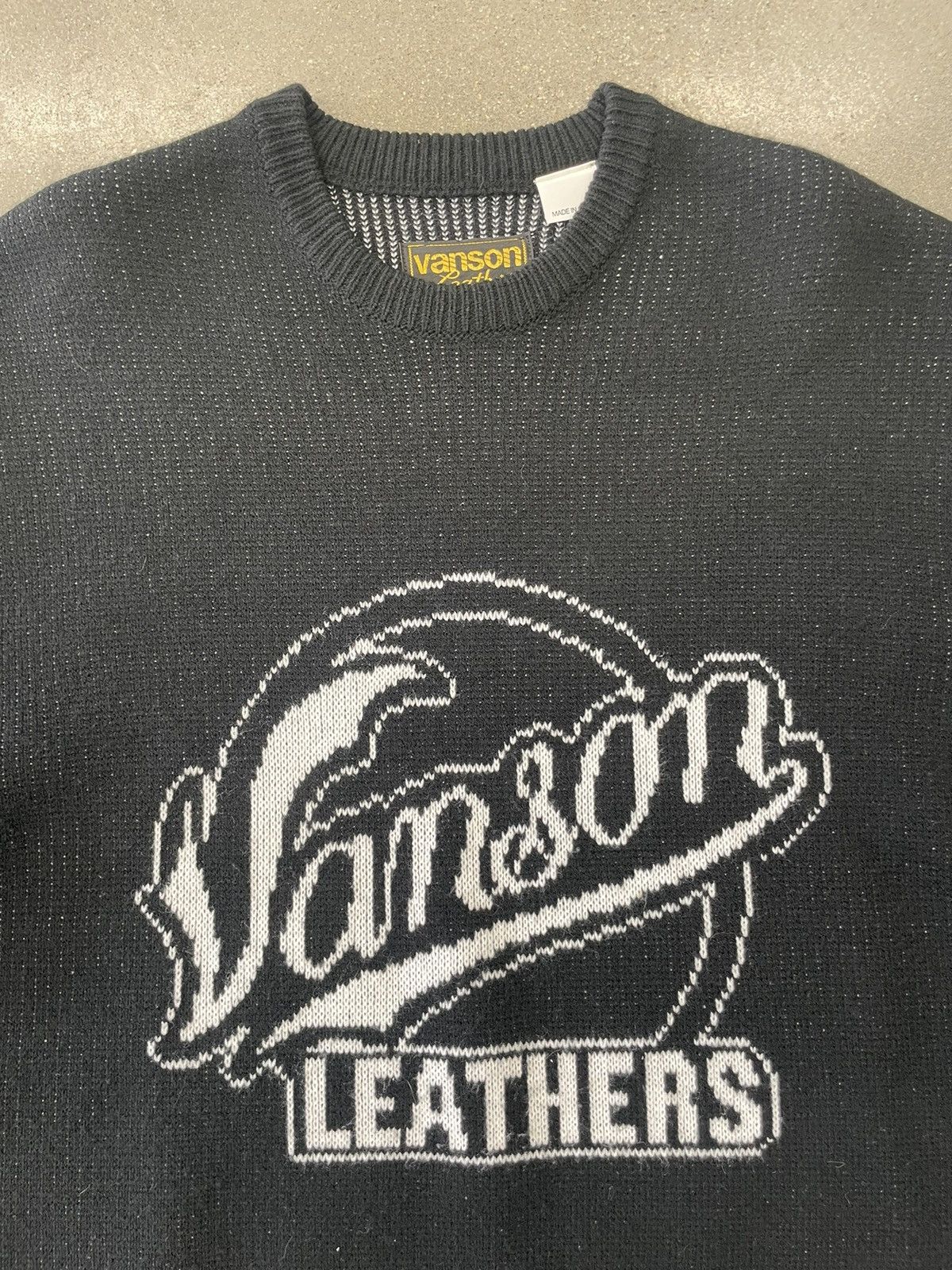 Supreme × Vanson Leathers SUPREME x VANSON LEATHERS SWEATER Size US L / EU 52-54 / 3 - 5 Thumbnail
