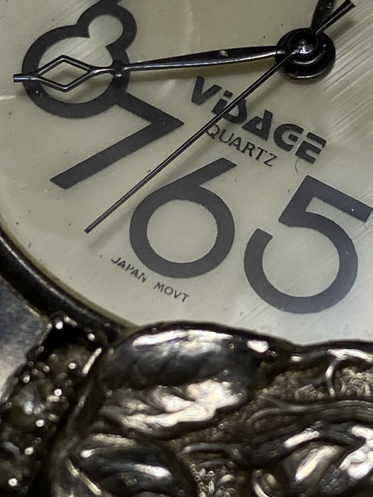 Vintage Floral Silver Mesh Watch - Japanese Brand Size ONE SIZE - 4 Thumbnail