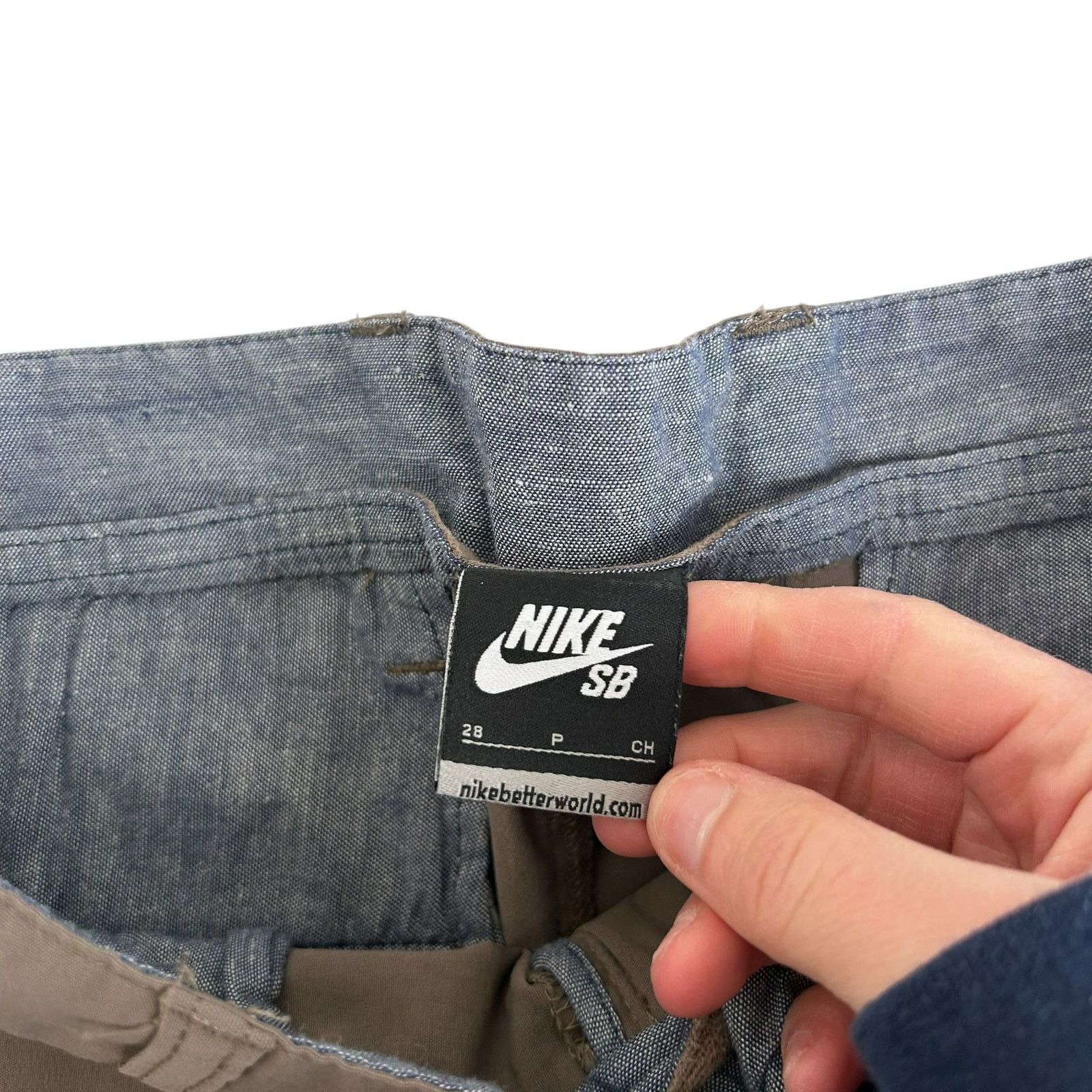 Nike Nike SB Tan Flat Front Shorts Sz 28 Size US 28 / EU 44 - 2 Thumbnail