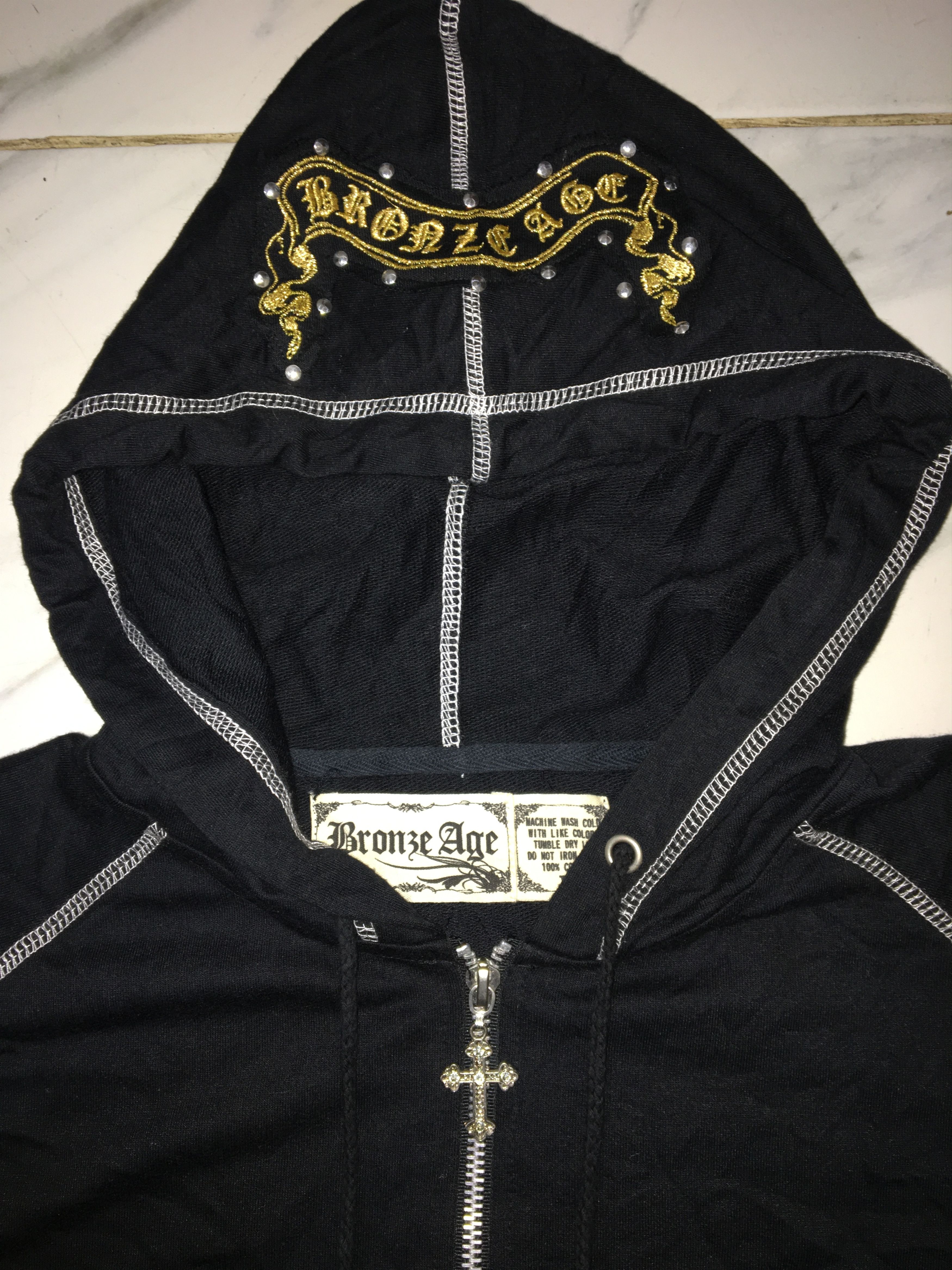 Japanese Brand BRONZE AGE HOODIE T SHIRT Size M / US 6-8 / IT 42-44 - 3 Thumbnail