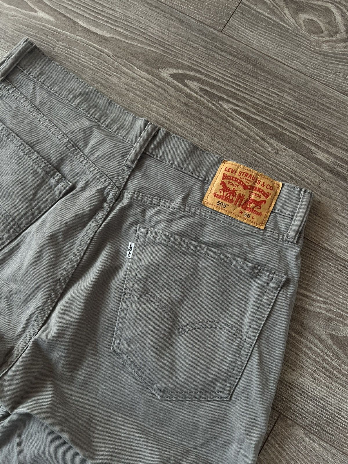 Designer × Levi's ‼️Levis 505 Loose Fit Casual Denim Shorts‼️ Size US 36 / EU 52 - 4 Thumbnail
