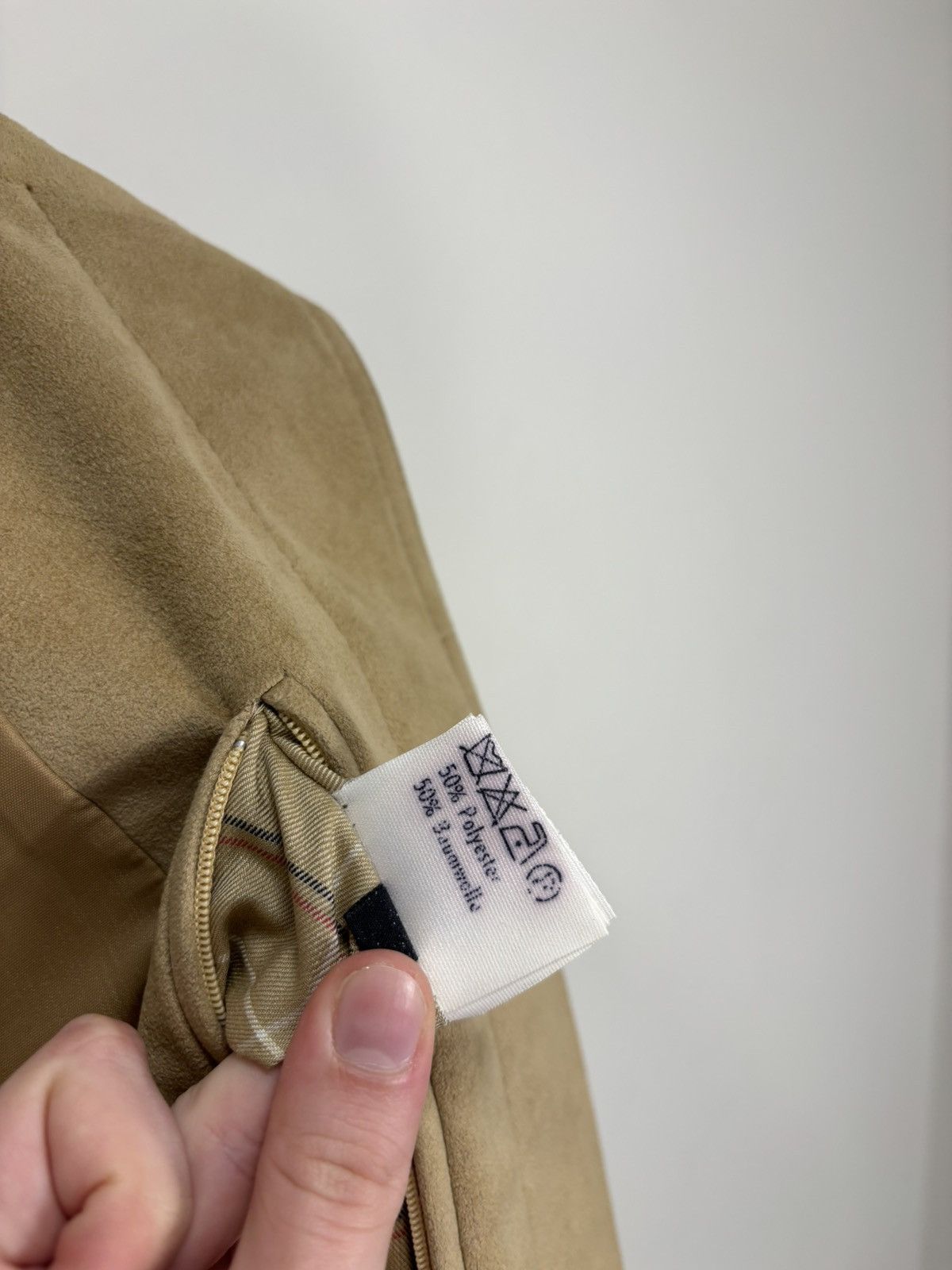 Schneiders Schneiders Salzburg Men’s Camel Alcantara Belted Long Coat Size US L / EU 52-54 / 3 - 19 Thumbnail
