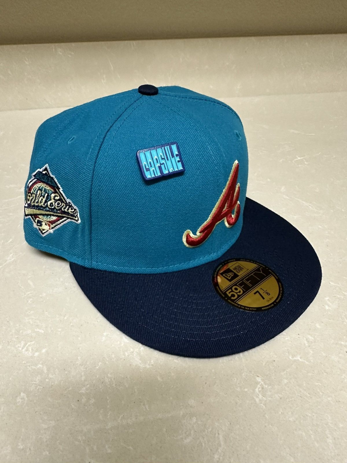 New Era Atlanta Braves New Era Fitted 7 1/8 Size ONE SIZE - 1 Preview