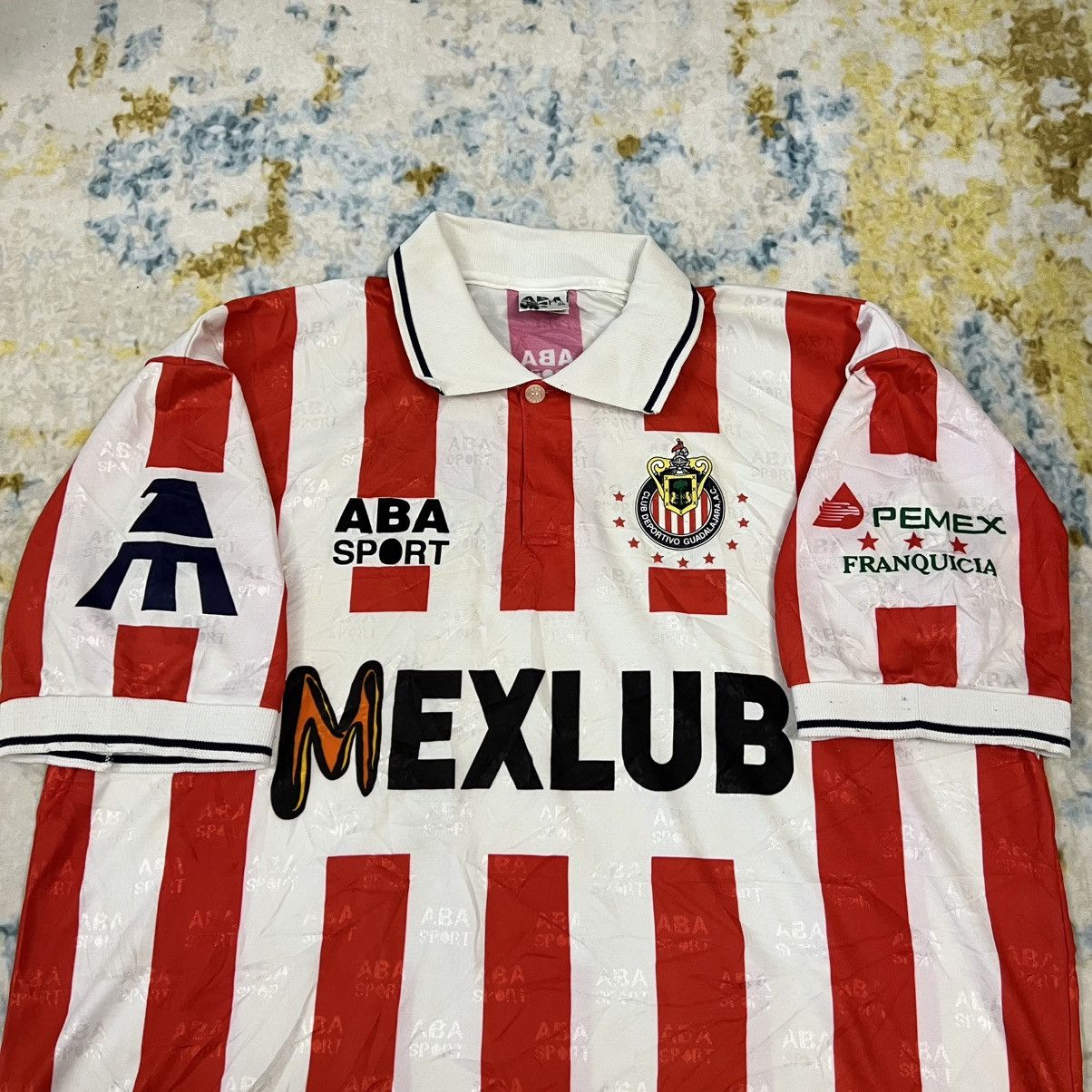 Vintage Chivas de Guadalajara Authentic ABA SPORT 1996-1997 Jersey Size US XL / EU 56 / 4 - 3 Thumbnail
