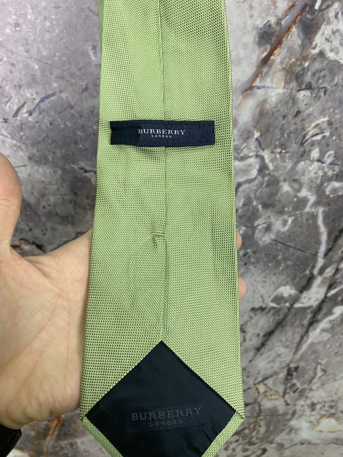 Burberry × Vintage Men’s Burberry London Tie Luxury Classic Size ONE SIZE - 5 Thumbnail
