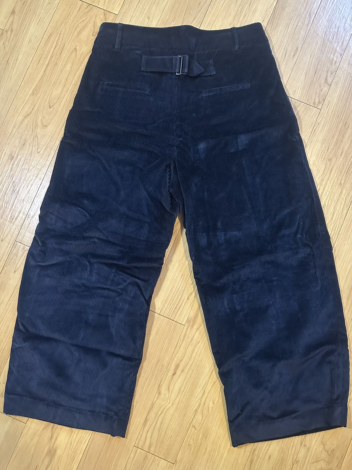 Studio Nicholson Studio Nicholson wide leg back buckle corduroy Size US 34 / EU 50 - 3 Thumbnail