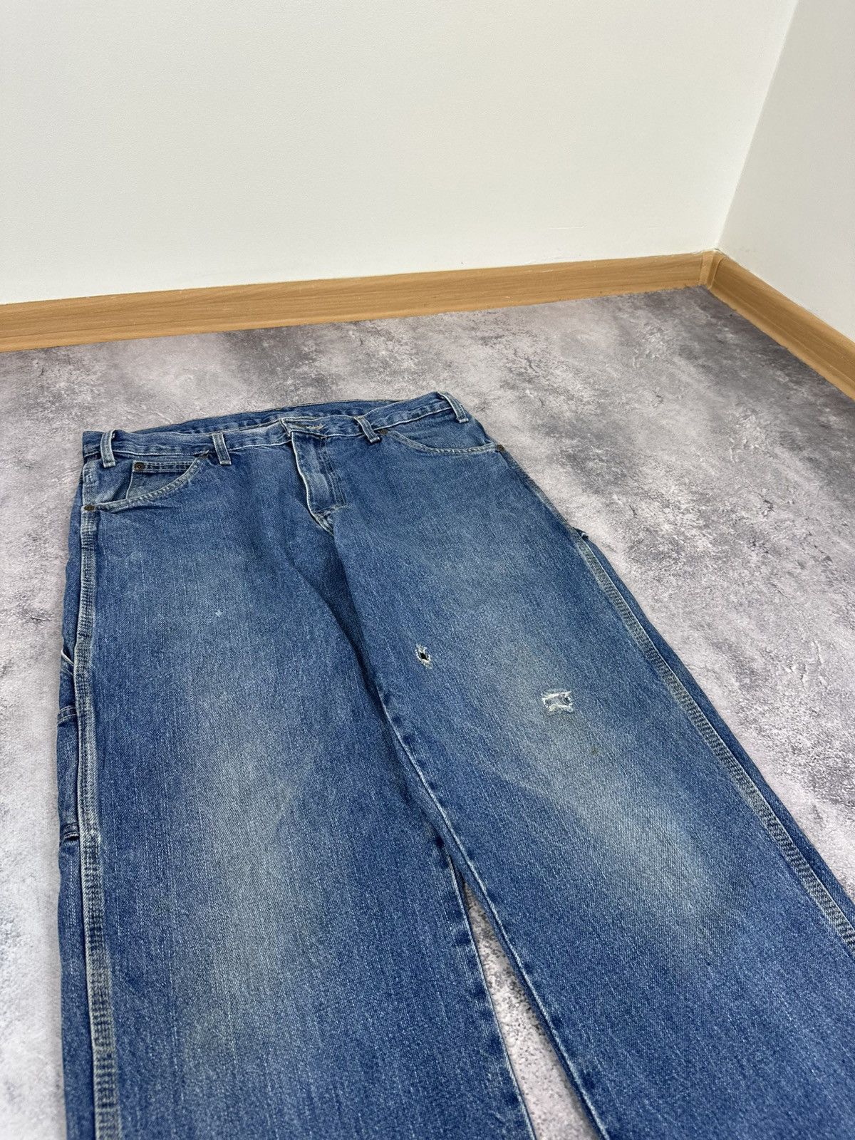 Dickies Vintage Dickies USA Carpenter Distressed Utility Work Pants Size US 34 / EU 50 - 10 Thumbnail