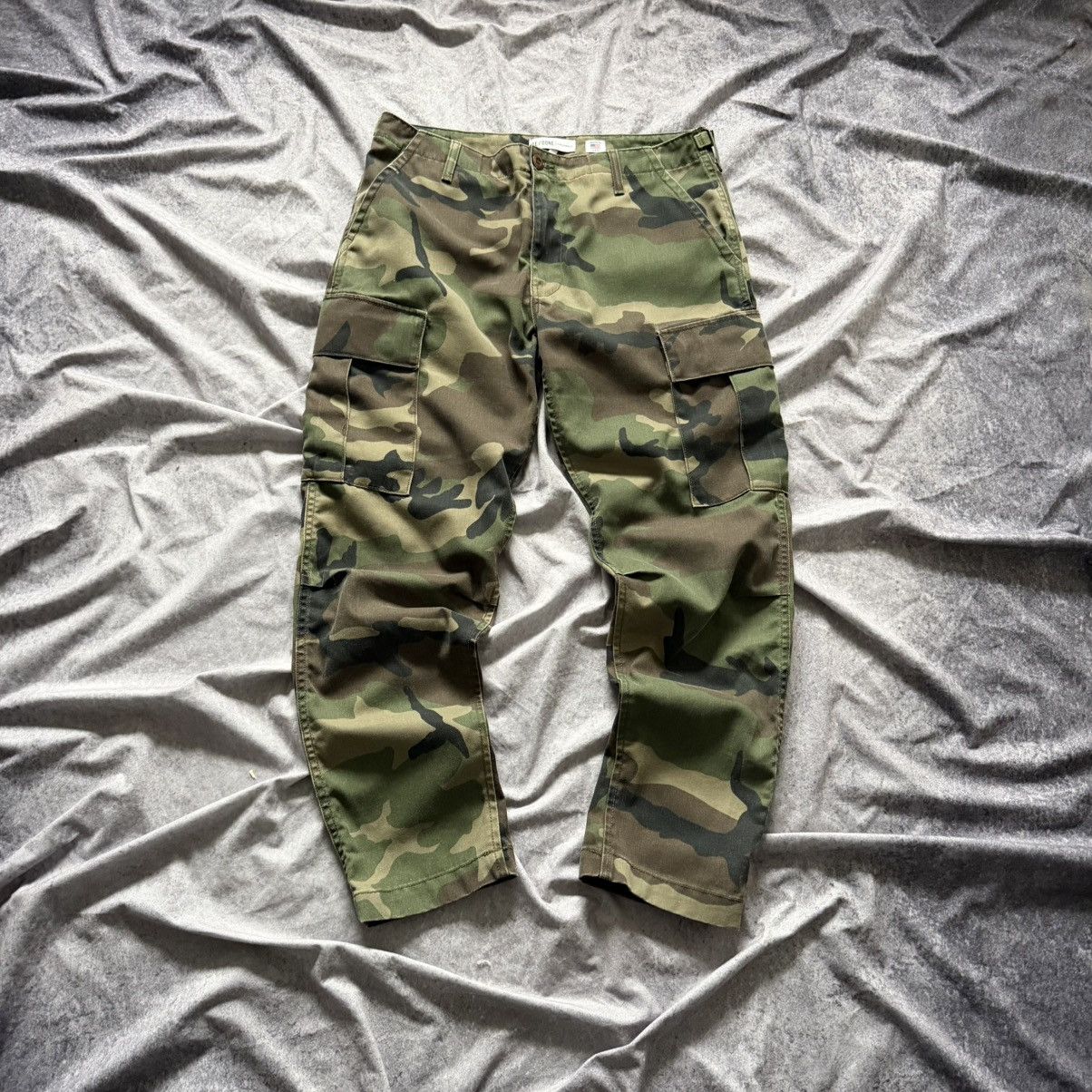 RE/DONE RE/DONE Green Camo Cargo Pants Straight Leg Pocket Pants 28 Size 33" - 6 Thumbnail