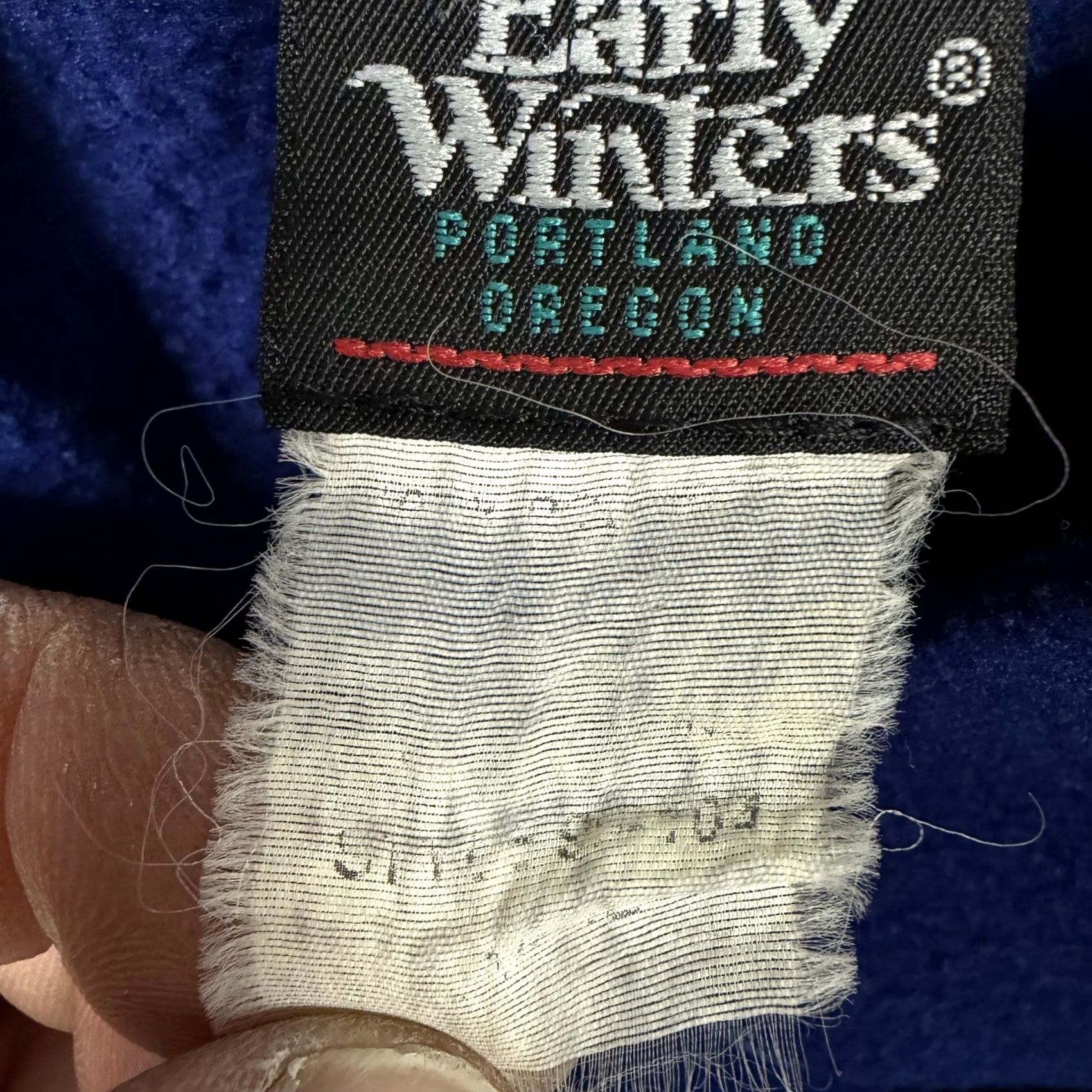 Vintage VINTAGE Early Winters Sweatshirt L 90s Fleece Blue Pullover Outdoor Athleisure Mens Size US XL / EU 56 / 4 - 6 Thumbnail