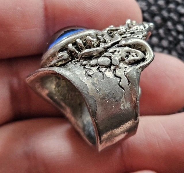 Other Axel Stocks Prosthetic Cat Eye Ring Signed Size ONE SIZE - 10 Thumbnail