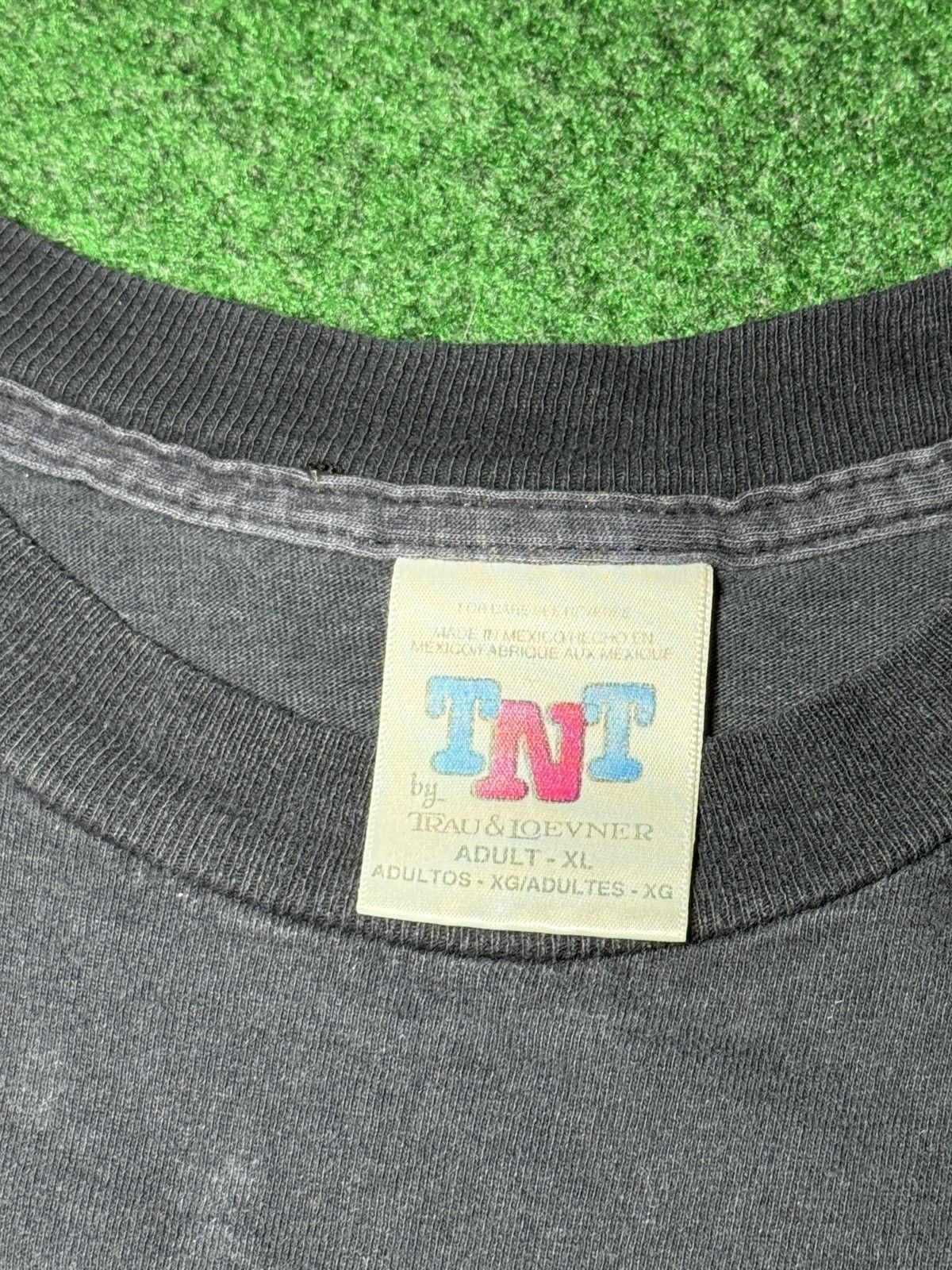 Vintage Vintage 90s Yeah Right Stoner Skater Punk XL T Shirt Size US XL / EU 56 / 4 - 3 Thumbnail