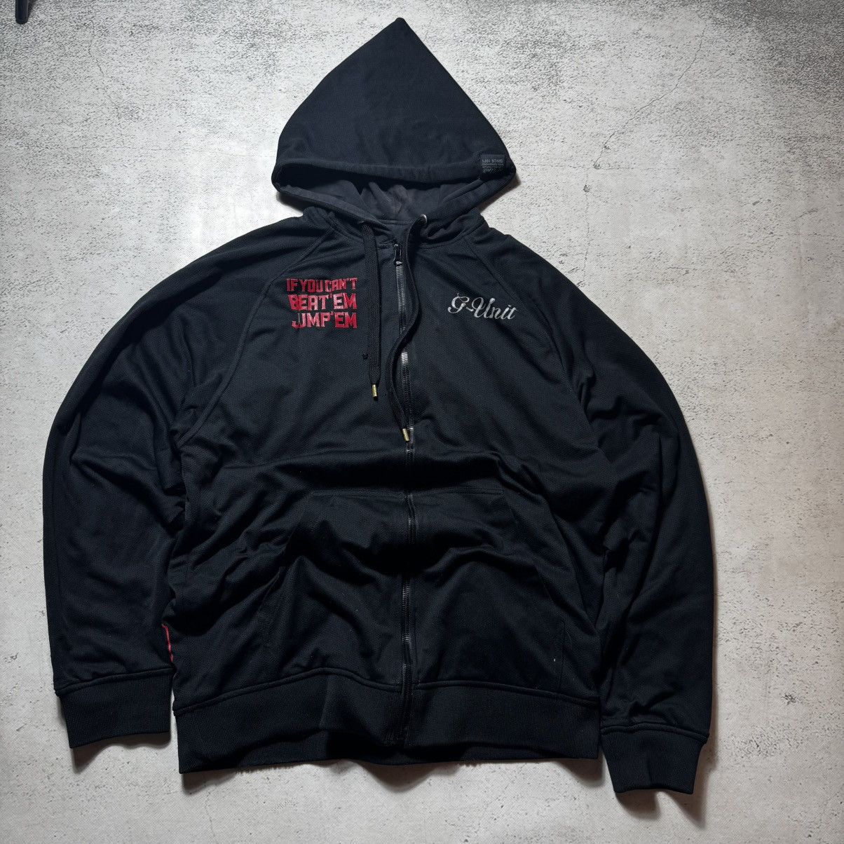 G-Unit double sided zip hoodie g unit og gang print reversible Size US L / EU 52-54 / 3 - 4 Thumbnail