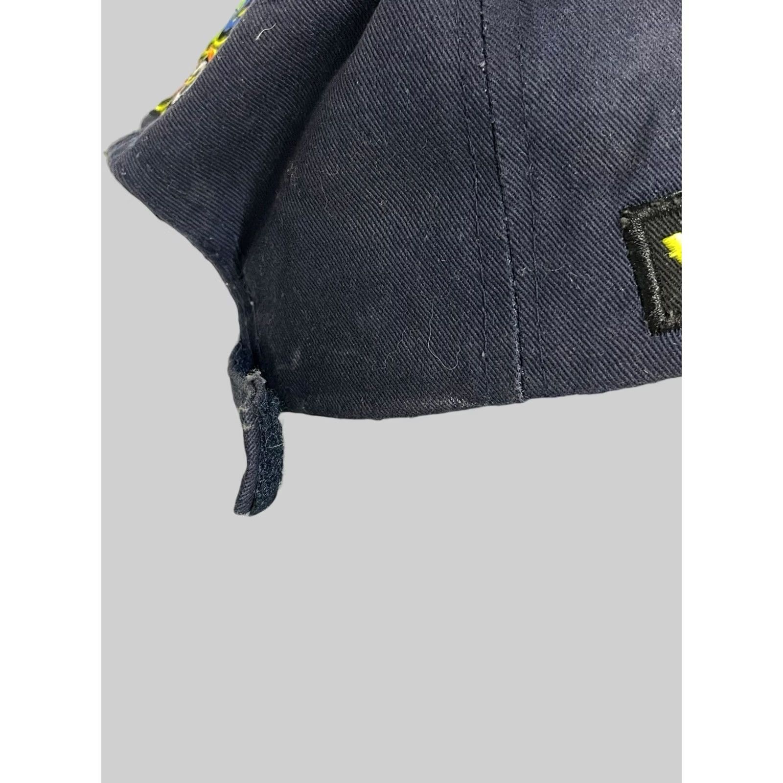 Valentino Valentino Rossi VR 46 Motorcycle The Doctor Cap Hat Snapback Adjustable Dark Blue Cotton Men One Size Mockup Hanldeboard Size ONE SIZE - 7 Thumbnail