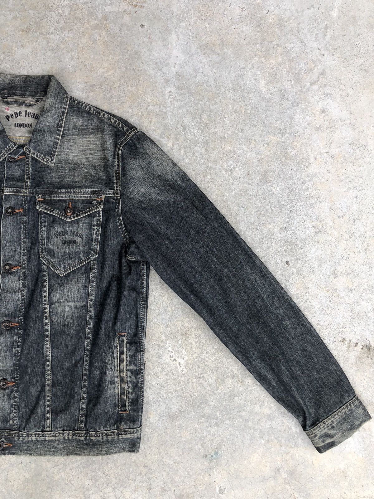 Pepe Jeans Vintage Pepe Jeans Denim Jacket Distressed Jeans Size US L / EU 52-54 / 3 - 5 Thumbnail