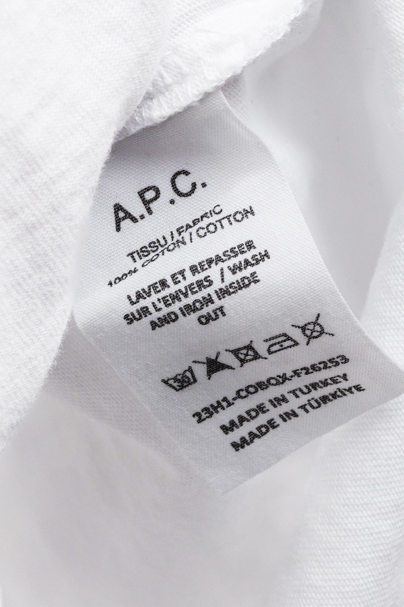 A.P.C. APC Racing Boxy Tee White Logo Size S / US 4 / IT 40 - 8 Thumbnail