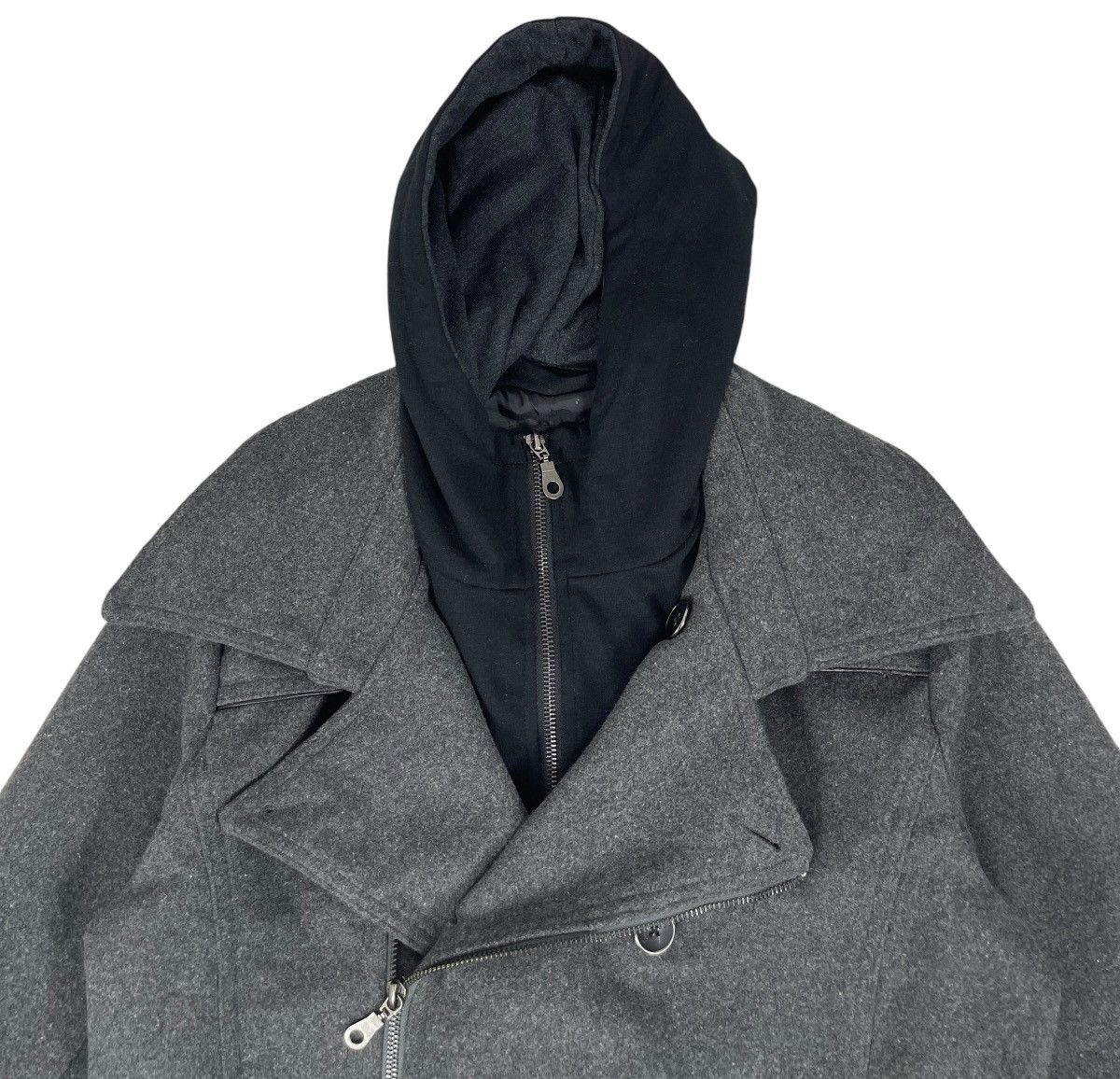 In The Attic × Japanese Brand Vintage In The Attic Wool Double Collar Jacket Size US L / EU 52-54 / 3 - 5 Thumbnail
