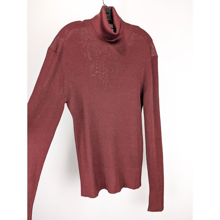 Tom Ford o1rshd1 Rollneck Sweater in Burgunday Size US XL / EU 56 / 4 - 9 Thumbnail
