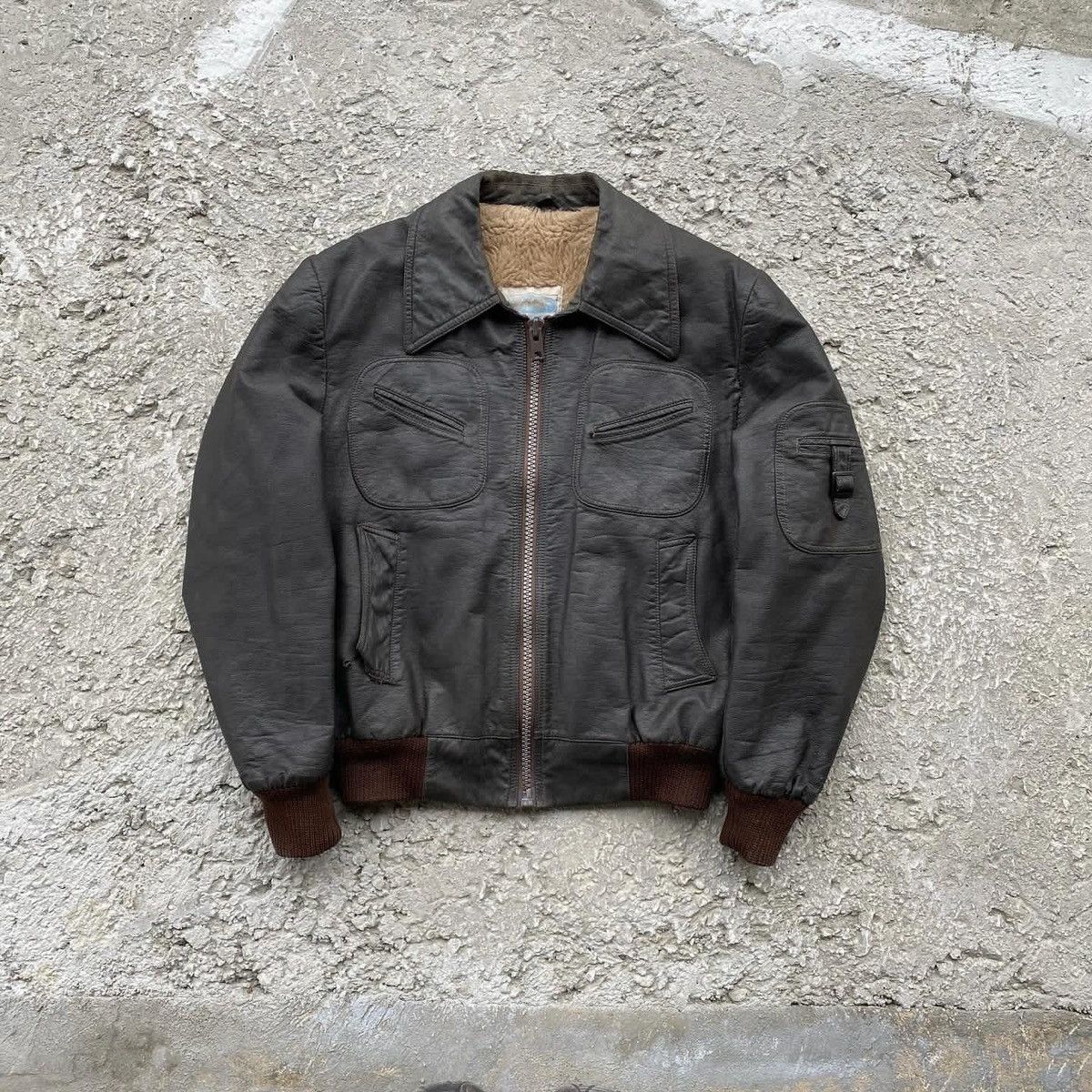 Japanese Brand × Leather Vintage Leather Jacket Size US M / EU 48-50 / 2 - 1 Thumbnail