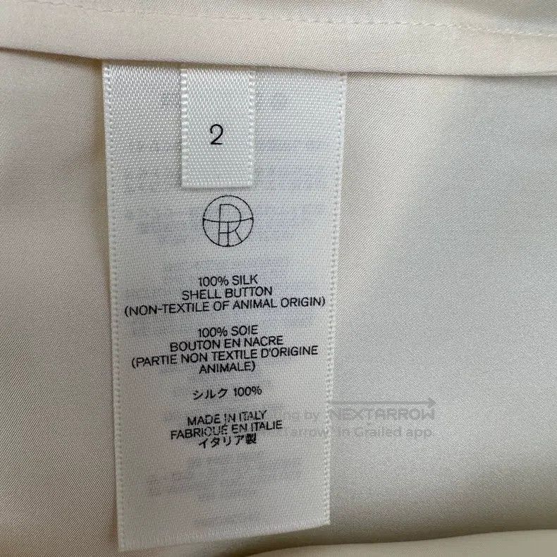 The Row The row size 2 Spring/Summer Shirts Size XXS / US 00 / IT 34 - 6 Thumbnail
