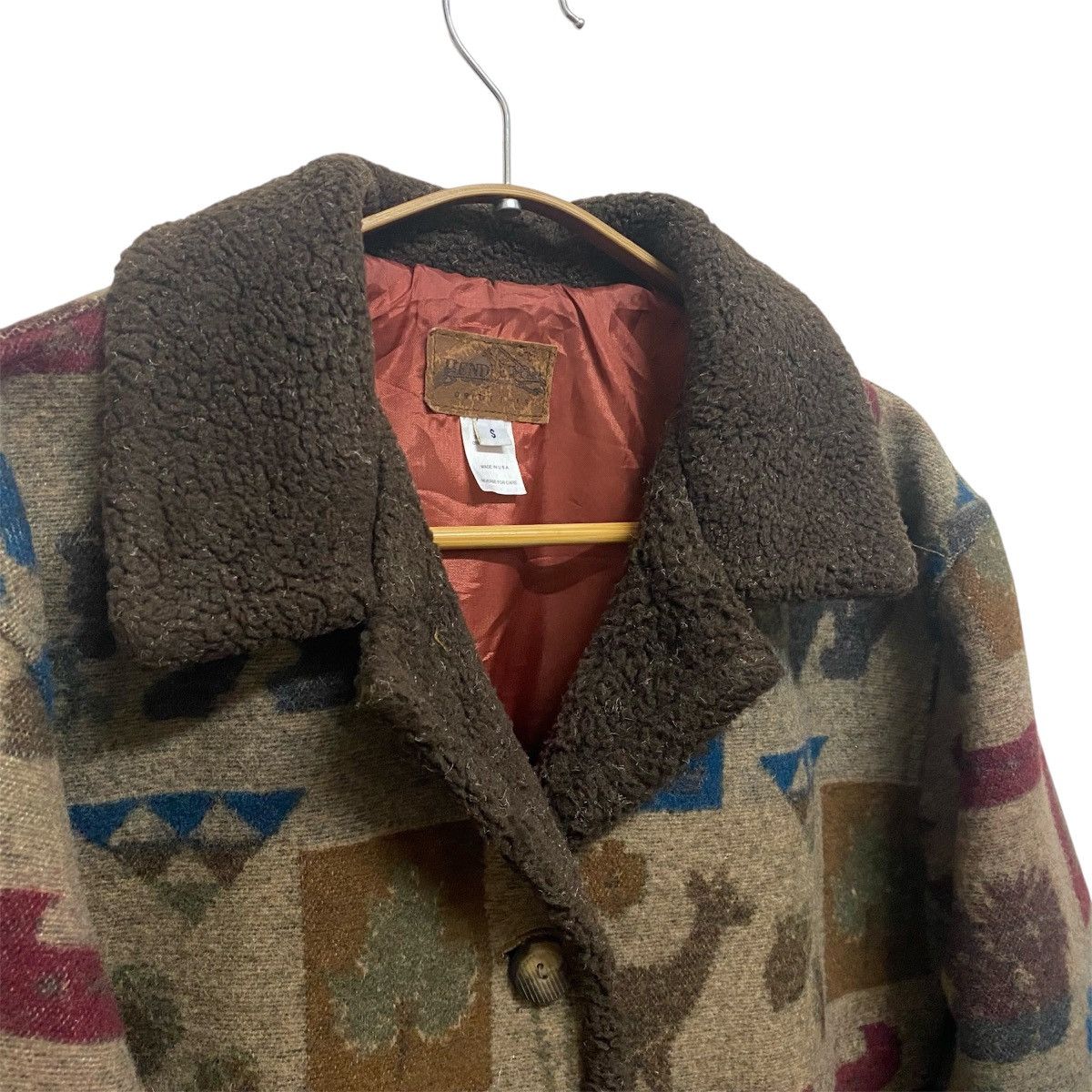 Pendleton Vintage Pendleton Wool Aztec Navajo Jacket Outdoor Blanket Size US S / EU 44-46 / 1 - 2 Thumbnail