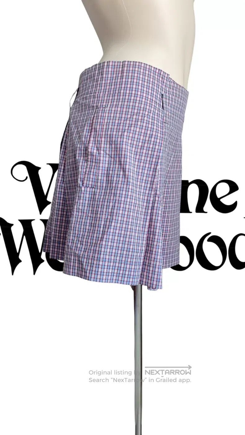 Vivienne Westwood Vivienne Westwood Purple Plaid Skirt Pants Size 26" / US 2 / IT 38 - 4 Thumbnail