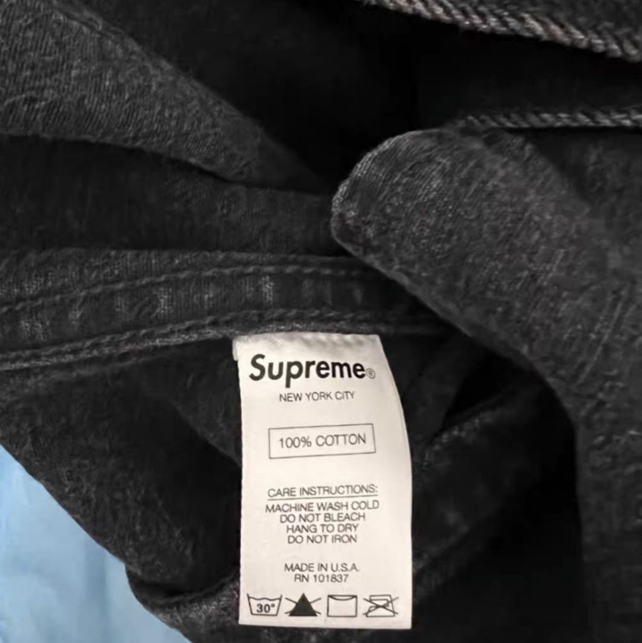 Playboy × Supreme Supreme playboy washed denim trucker work jacket Size US M / EU 48-50 / 2 - 4 Thumbnail