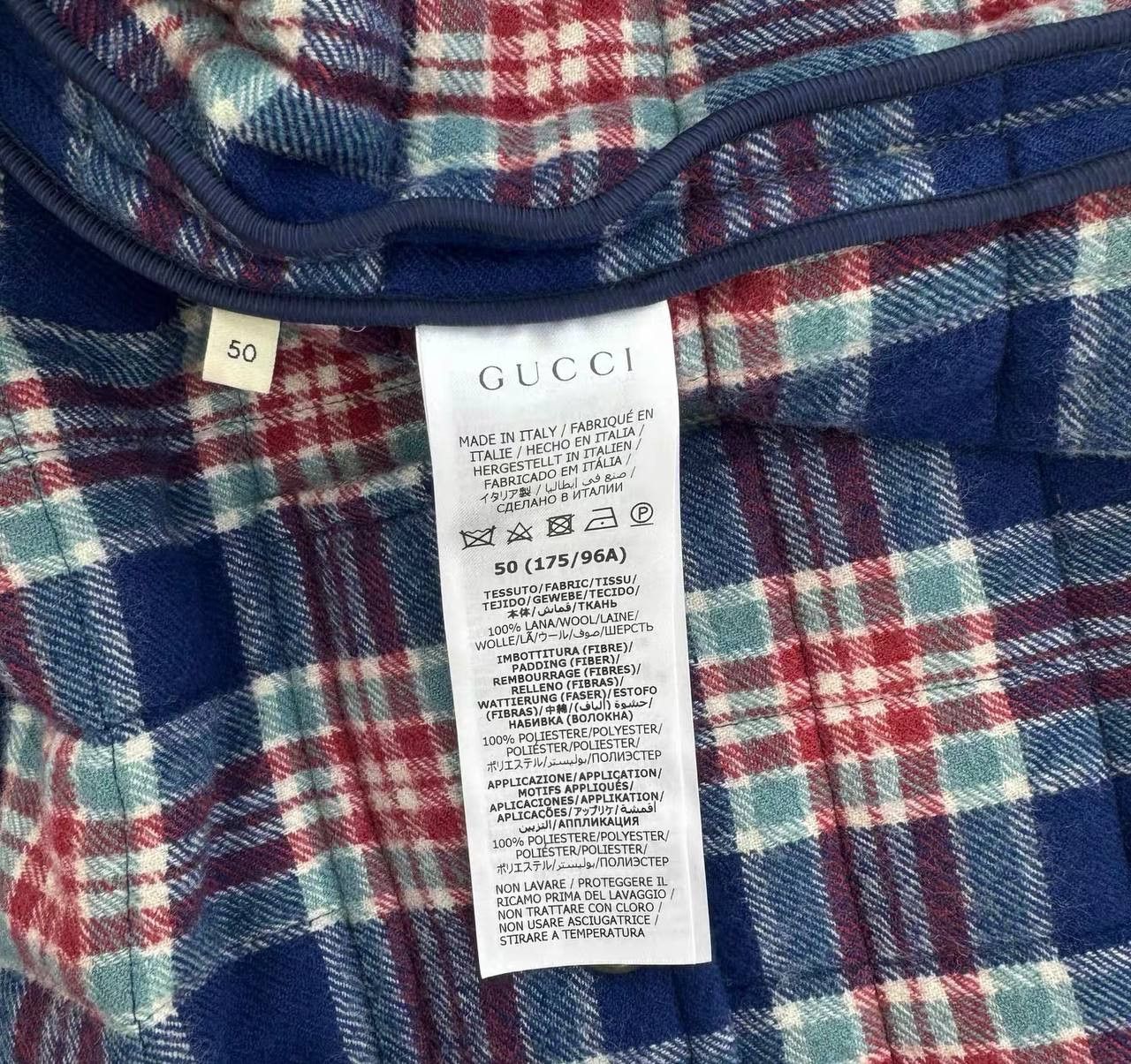 Gucci Gucci tiger-print wool coat Size US M / EU 48-50 / 2 - 5 Thumbnail