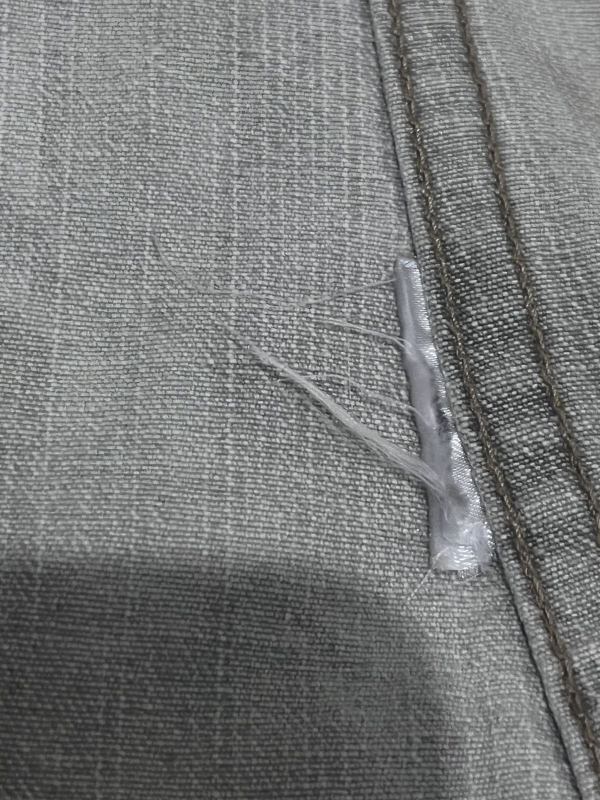 Comme Ca Ism COMME CA ISM Washed Grey Denim Rider Jacket Moto Size US M / EU 48-50 / 2 - 17 Thumbnail
