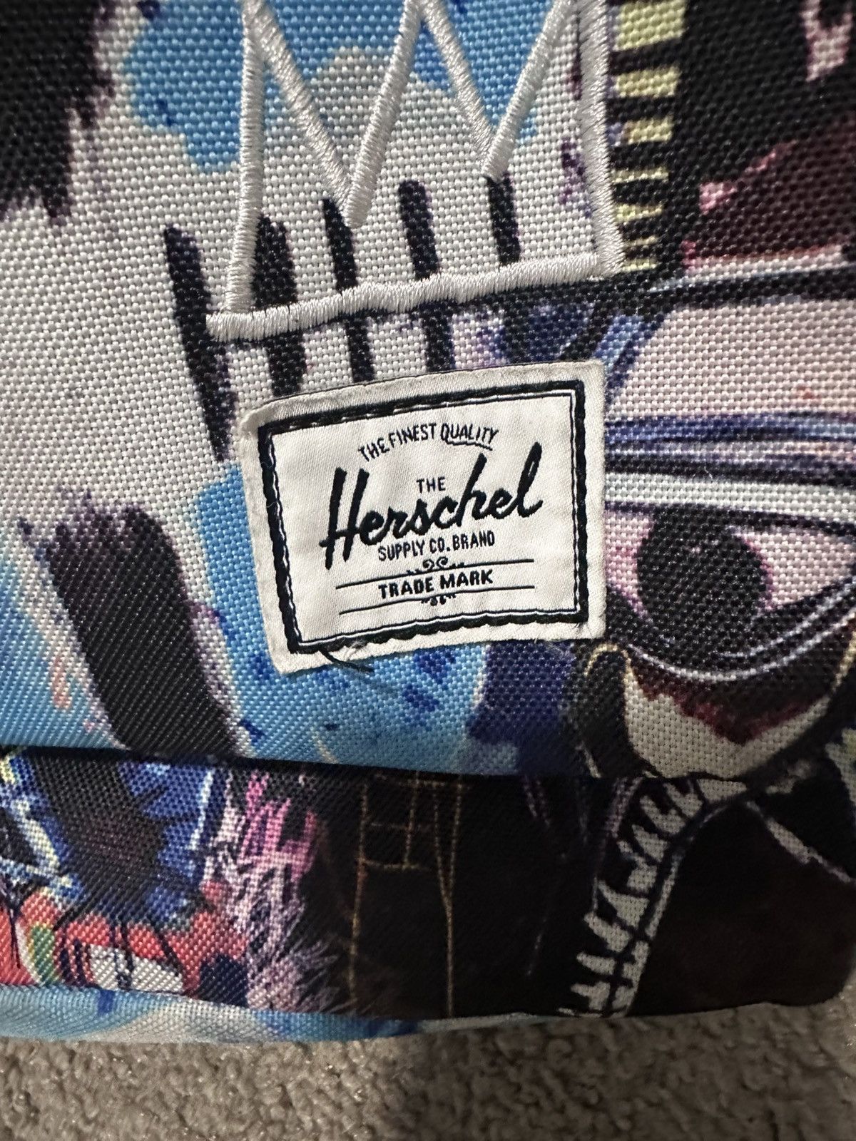 Herschel Supply Co. × Jean-Michel Basquiat Herschel Supply X Jean-Michel Basquiat backpack Size ONE SIZE - 2 Thumbnail