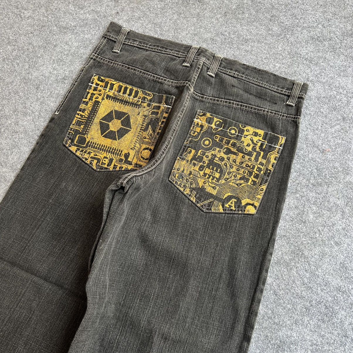 Southpole × Vintage Crazy Vintage South Pole Baggy Jeans Size US 36 / EU 52 - 3 Thumbnail