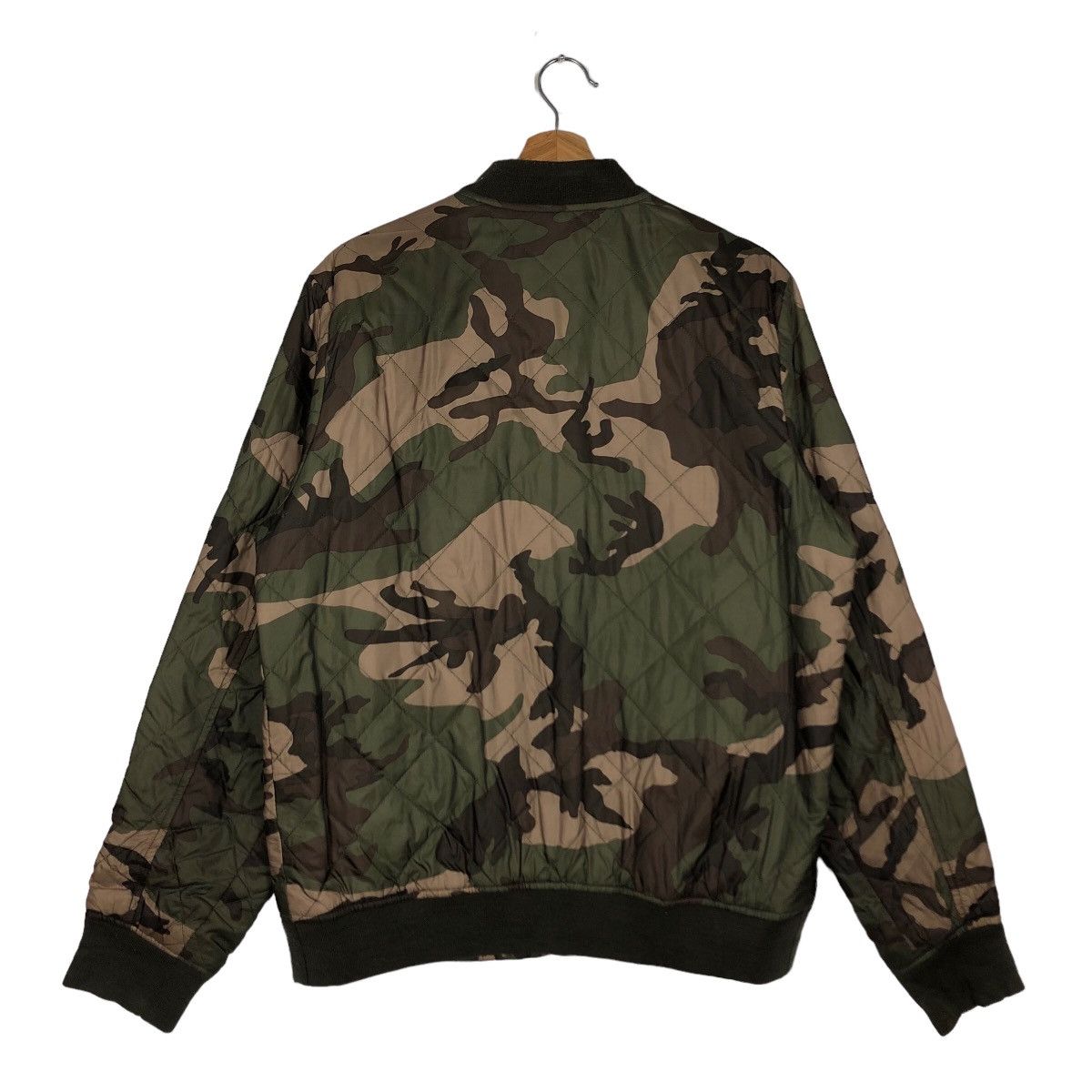 Japanese Brand 🔥90’s Camo Bomber Jacket Old Navy Buzz Ricksons Design Size US S / EU 44-46 / 1 - 8 Thumbnail